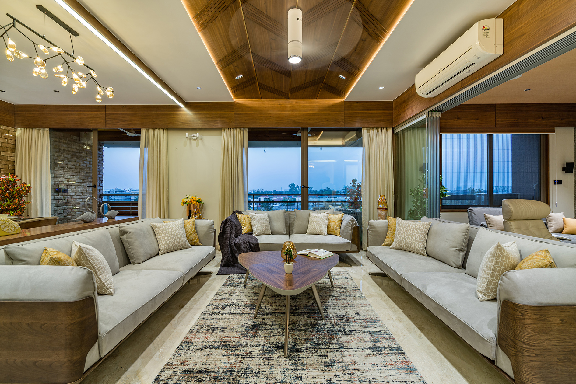 Interior Design of Apartment In Ahmedabad by Prashant Parmar Architect ...