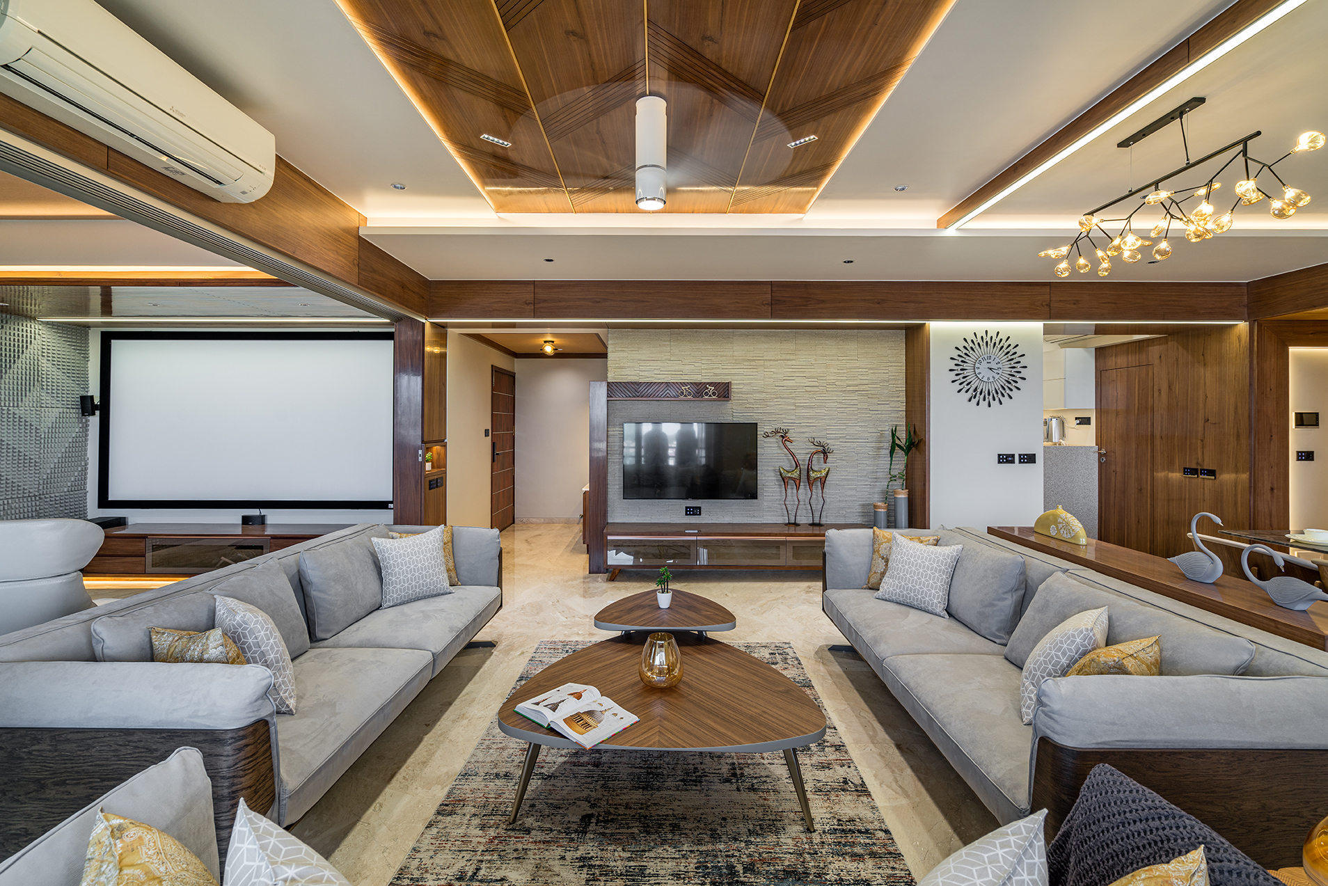 Interior Design of Apartment In Ahmedabad by Prashant Parmar Architect ...
