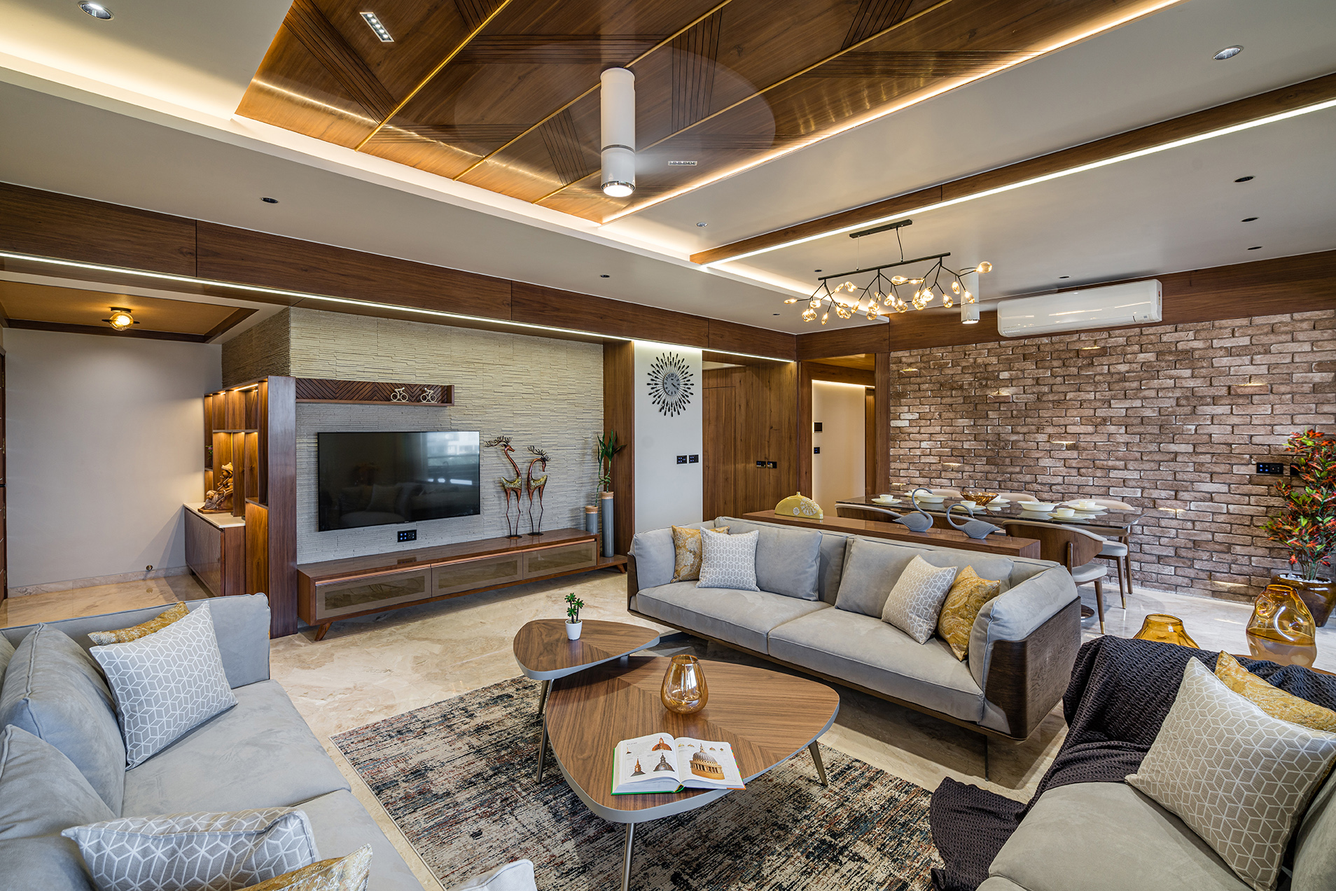 Interior Design of Apartment In Ahmedabad by Prashant Parmar Architect ...