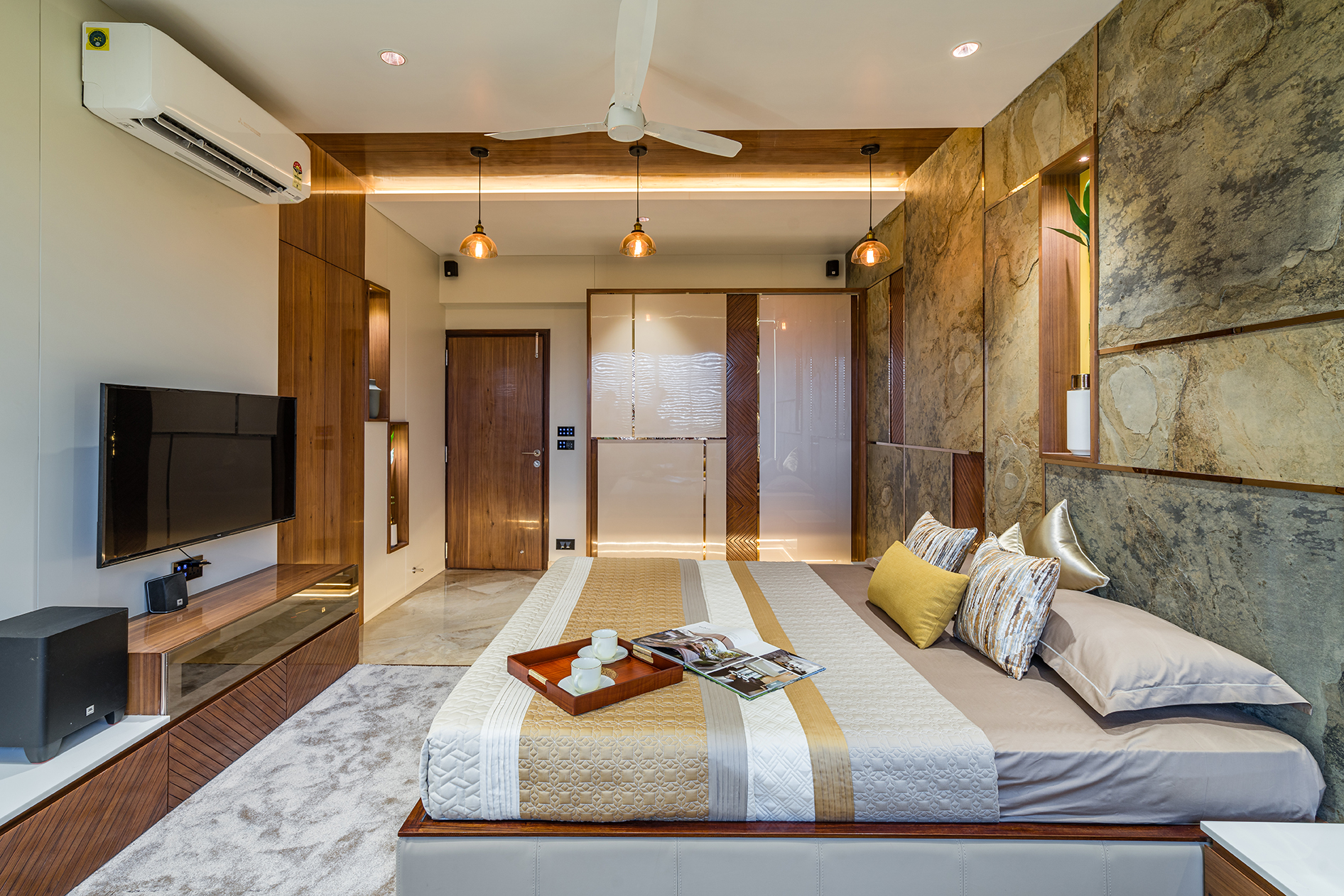 Interior Design of Apartment In Ahmedabad by Prashant Parmar Architect ...