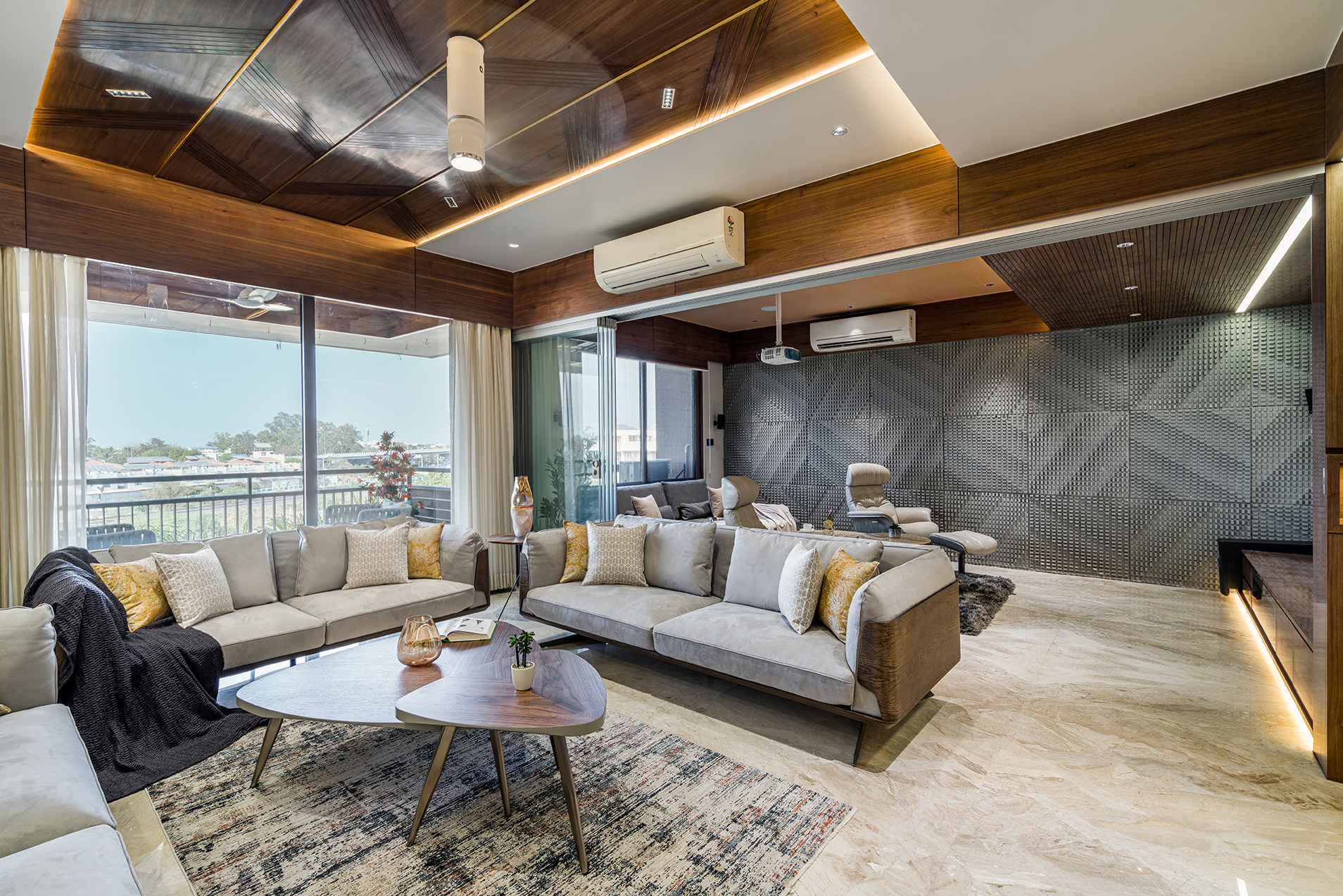 Interior Design of Apartment In Ahmedabad by Prashant Parmar Architect ...