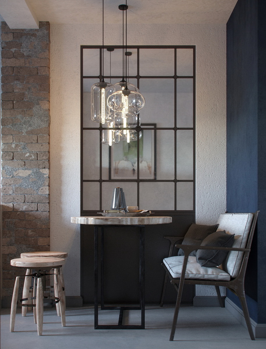 Interior Visualization of a Loft Kitchen by Lunas Visualization ...