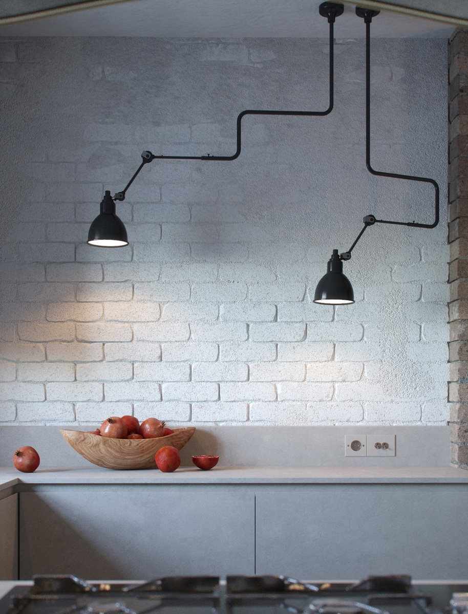 Interior Visualization of a Loft Kitchen by Lunas Visualization ...