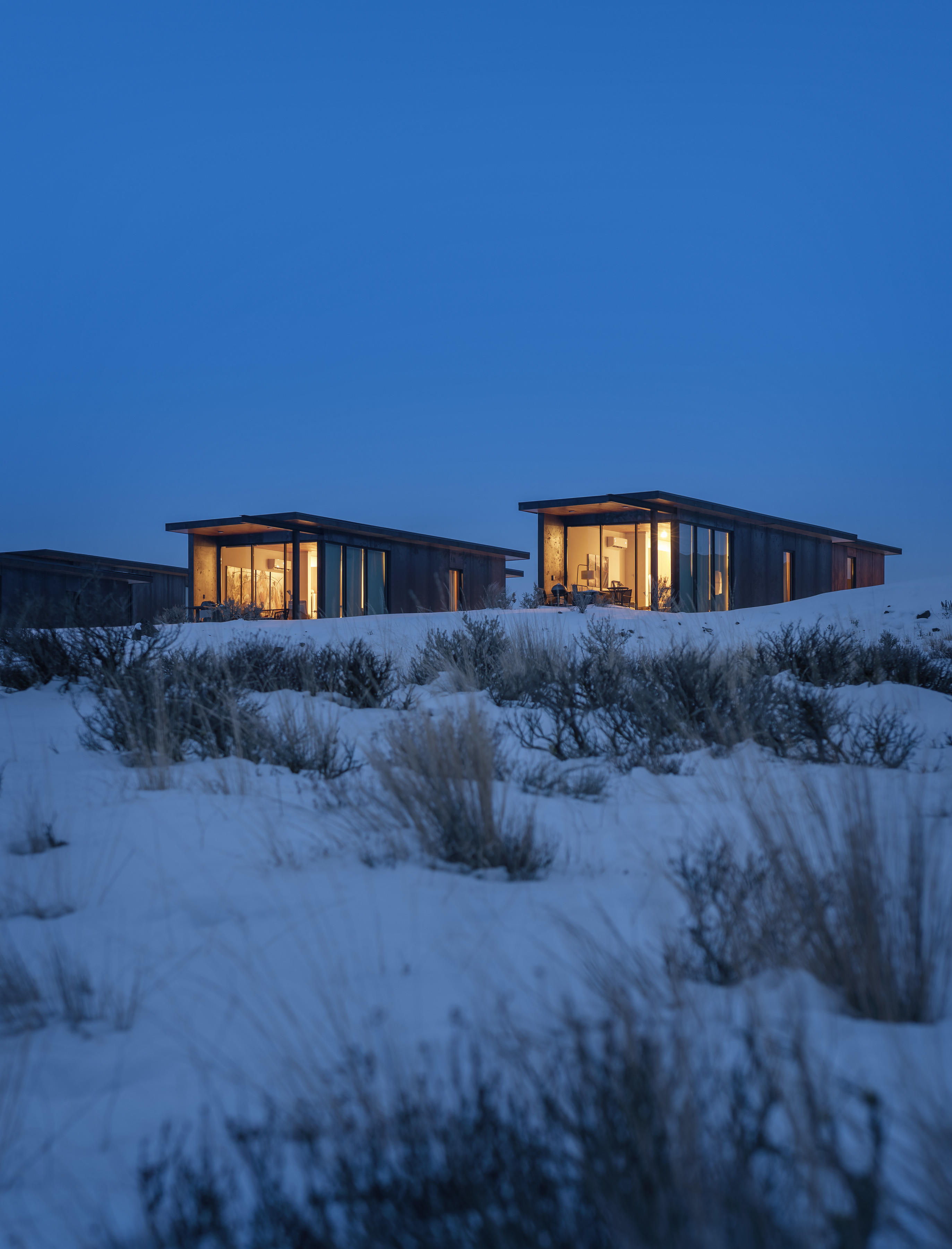 Cave B Cabins By Olson Kundig - Architizer