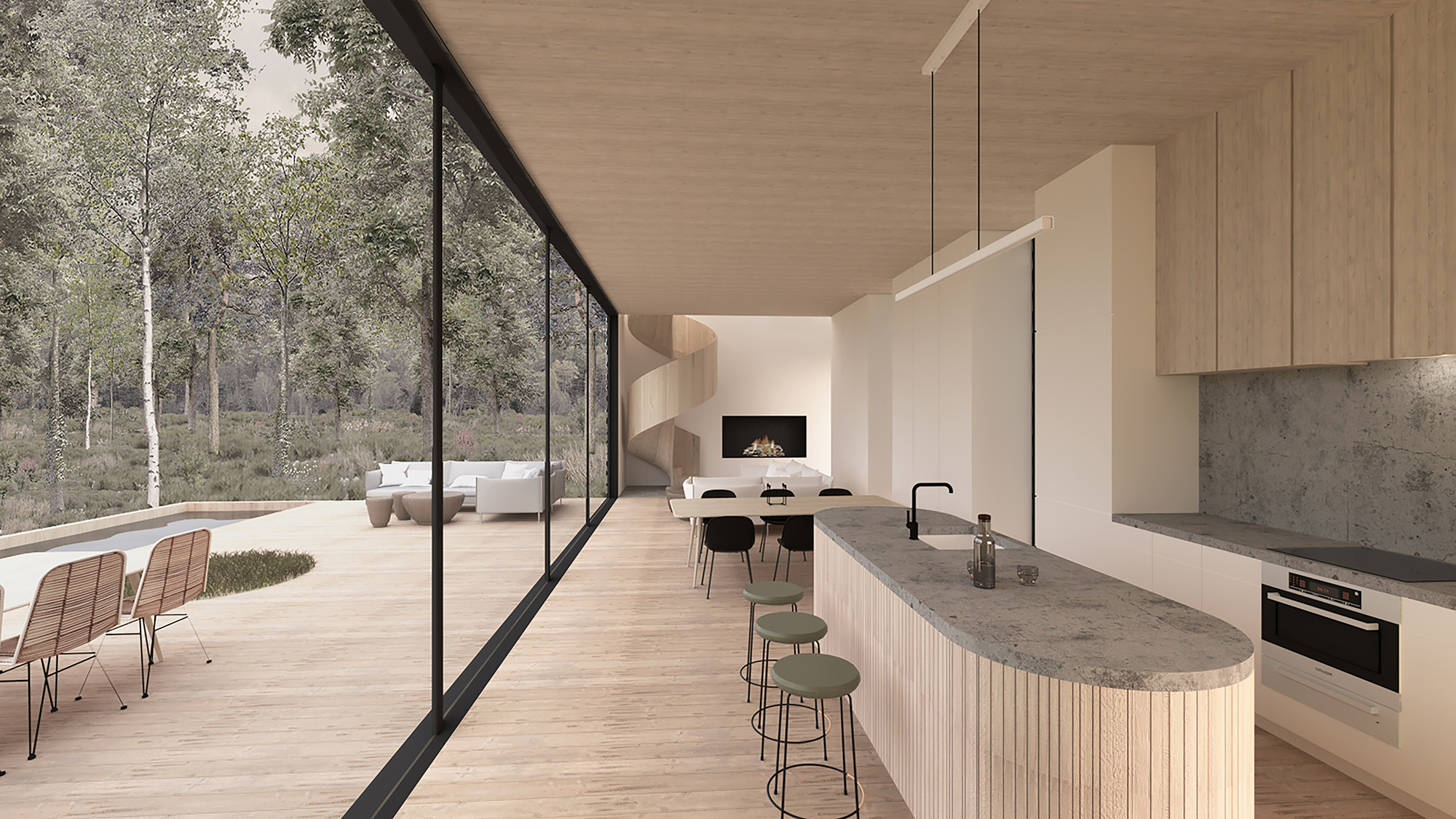 Four Corners House by AAmp Studio Architizer