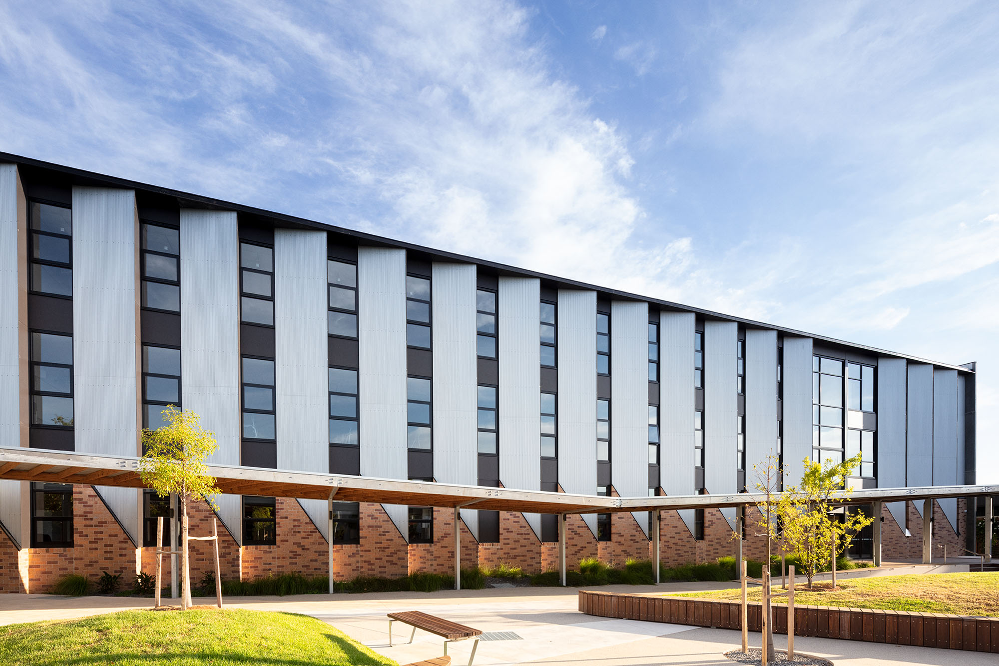 McKinnon Secondary College Senior Centre by H2o Architects Architizer