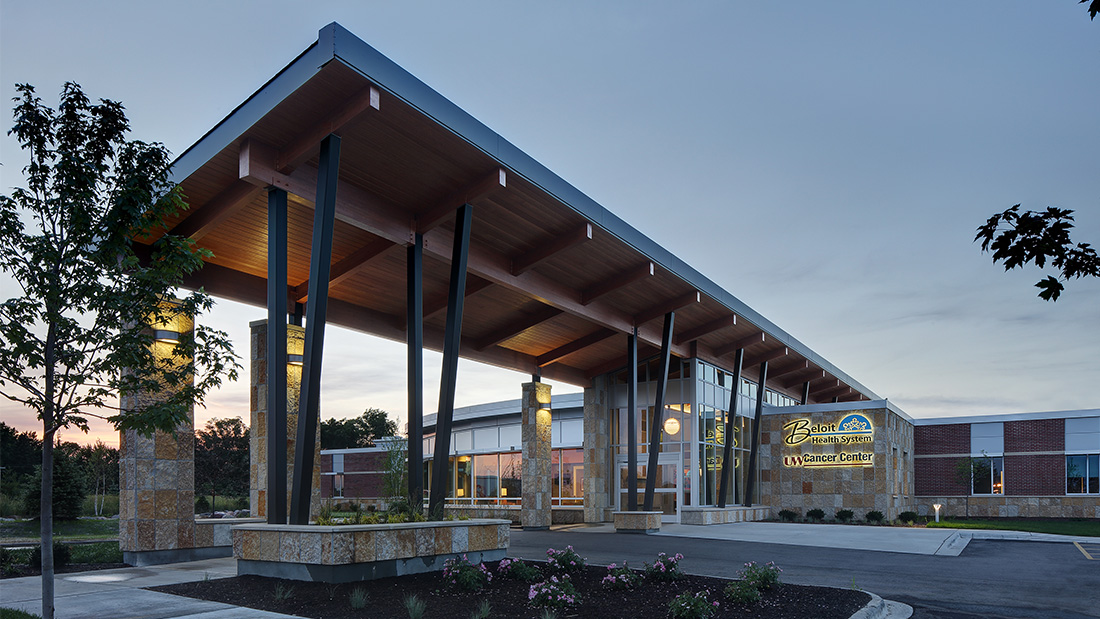 Beloit Health System, Cancer Care Center by Plunkett Raysich Architects
