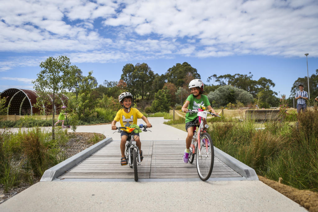 Sydney Park Children's Bike Track by Turf Design Studio Architizer