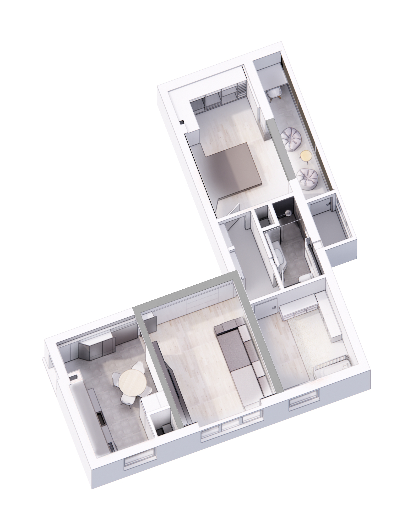 ZEN Apartment by ZENO ARDELEAN B.I.A. Architizer