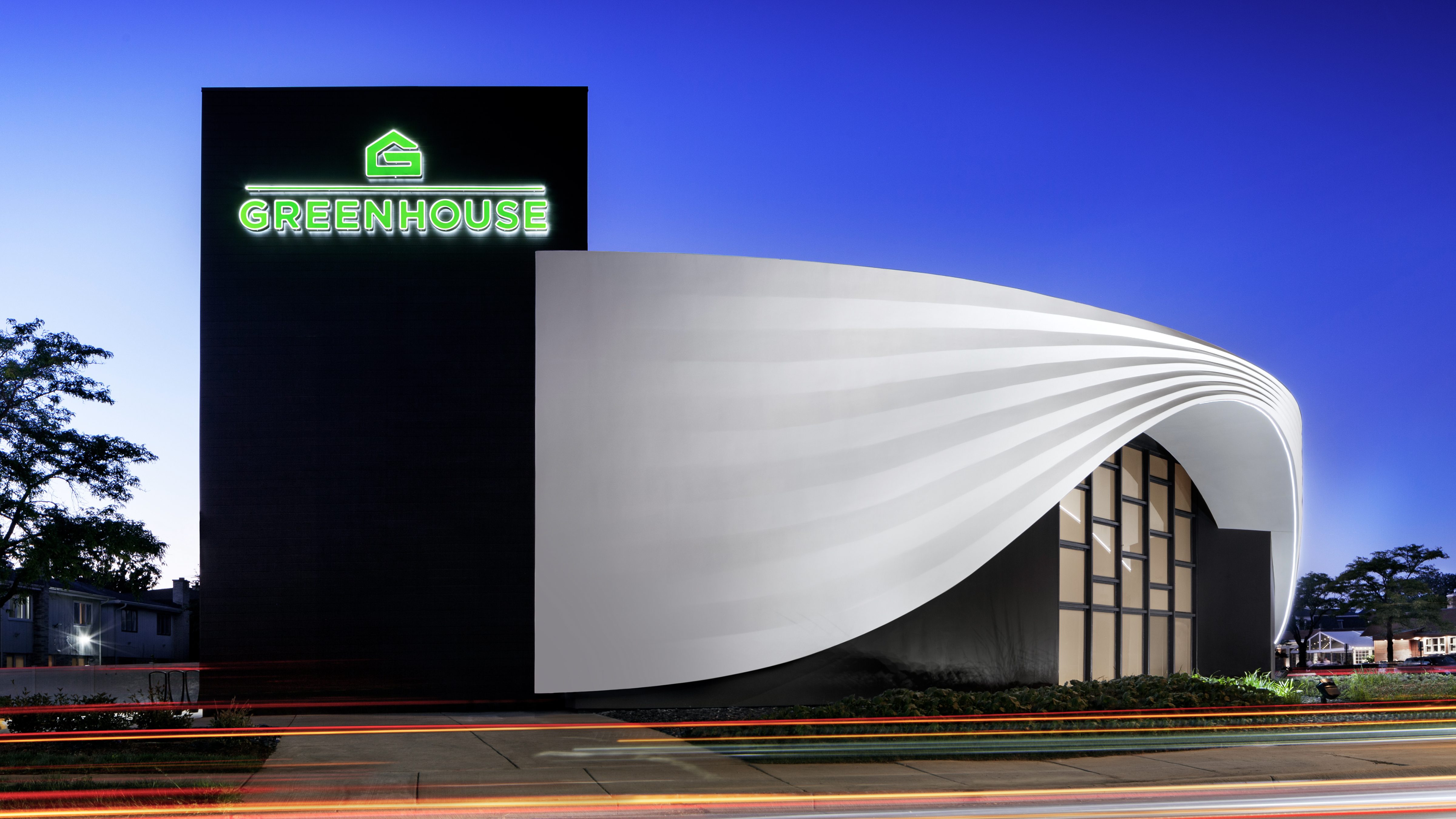 Greenhouse Flagship Dispensary by Camburas Theodore LTD Architizer