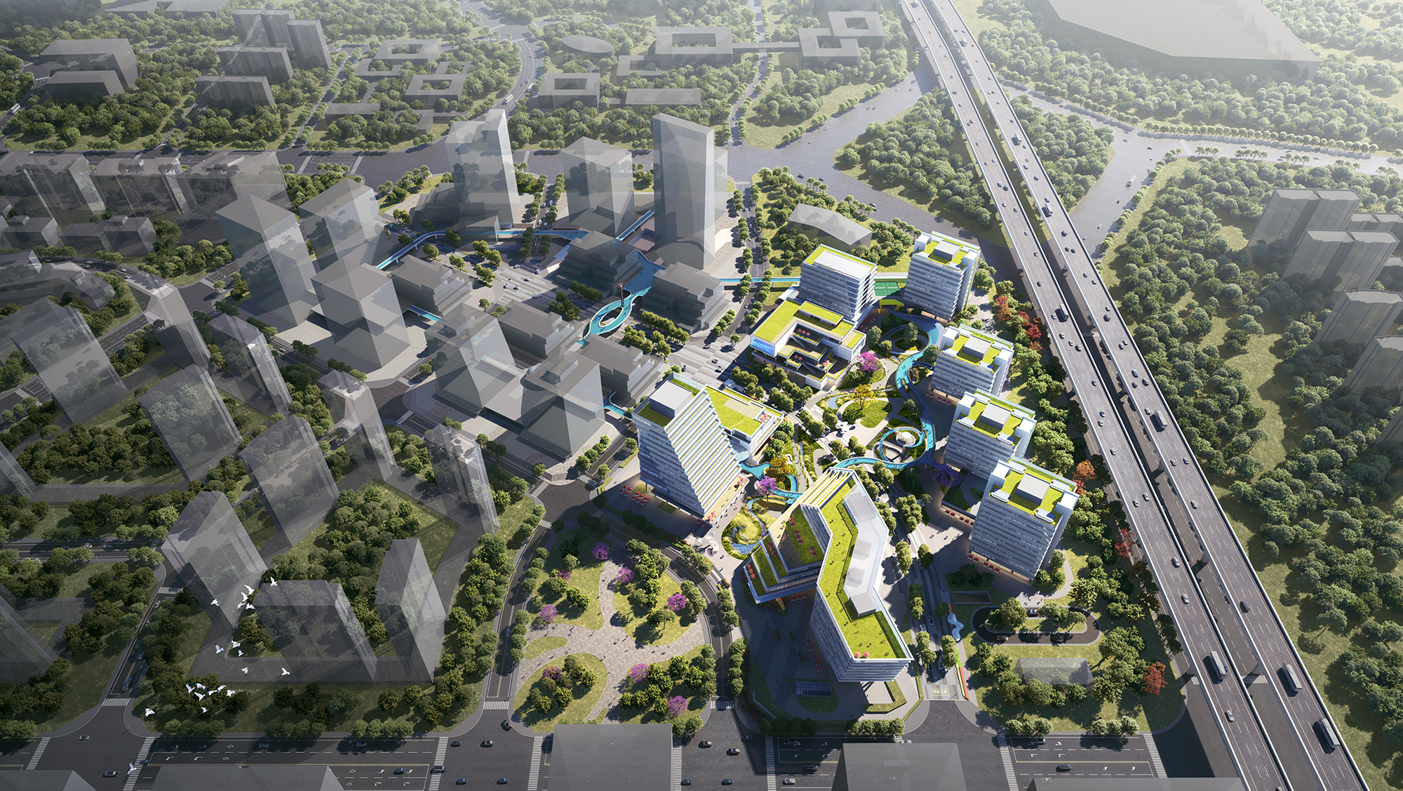 Industry Park by Dianhua Digital Technology Co., Ltd Architizer