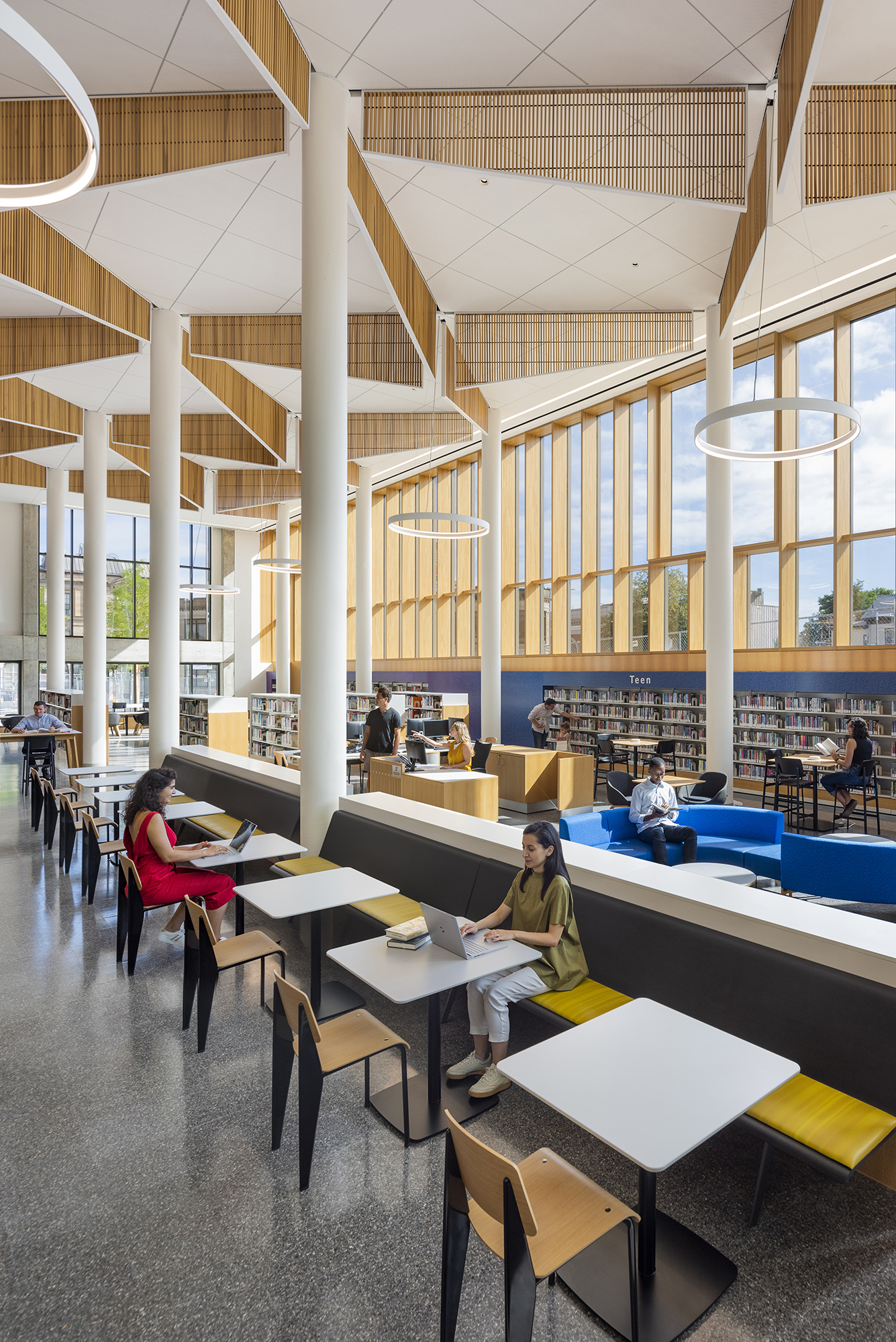 Roxbury Branch of The Boston Public Library Renovation by Utile, Inc
