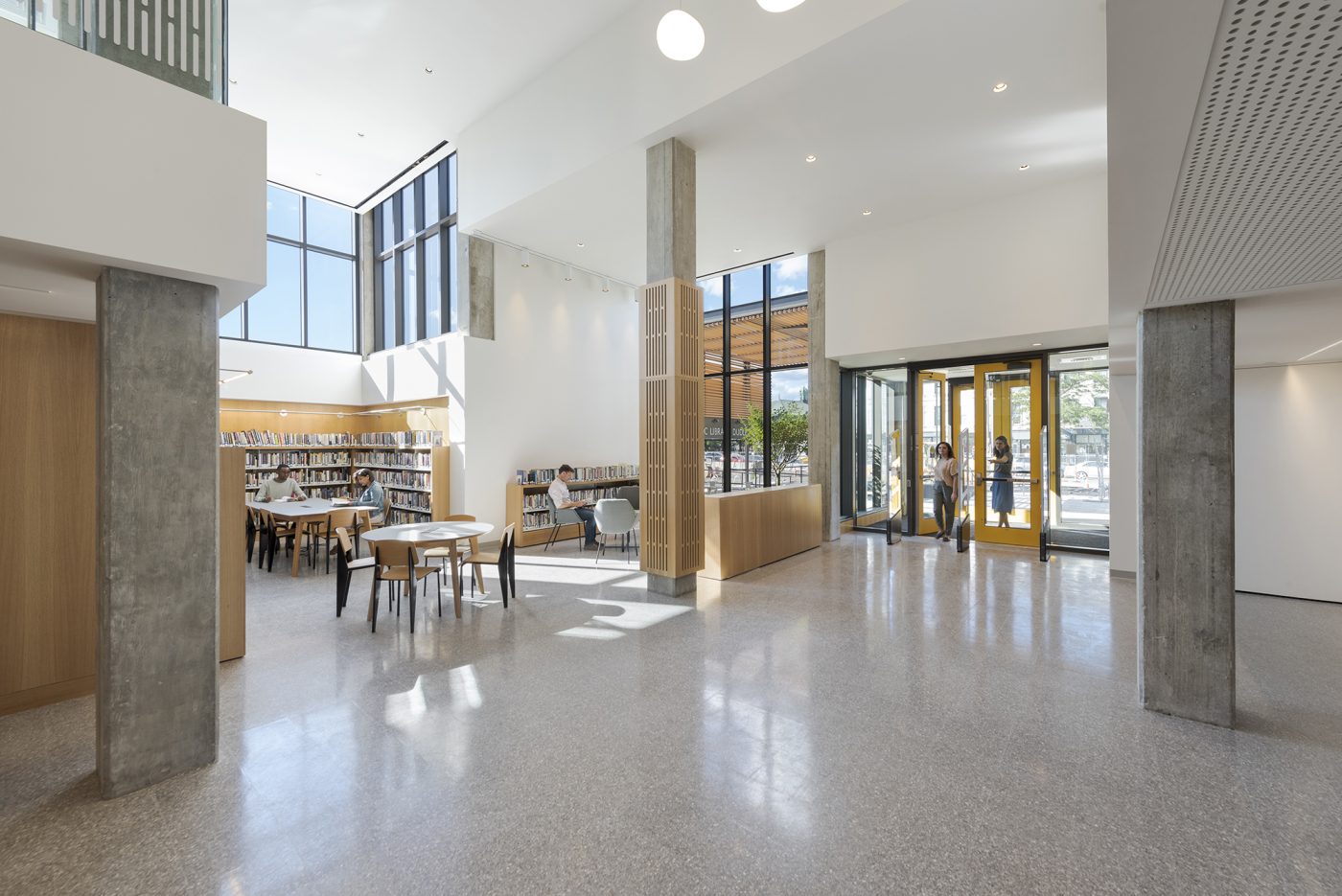 Roxbury Branch of The Boston Public Library Renovation by Utile, Inc