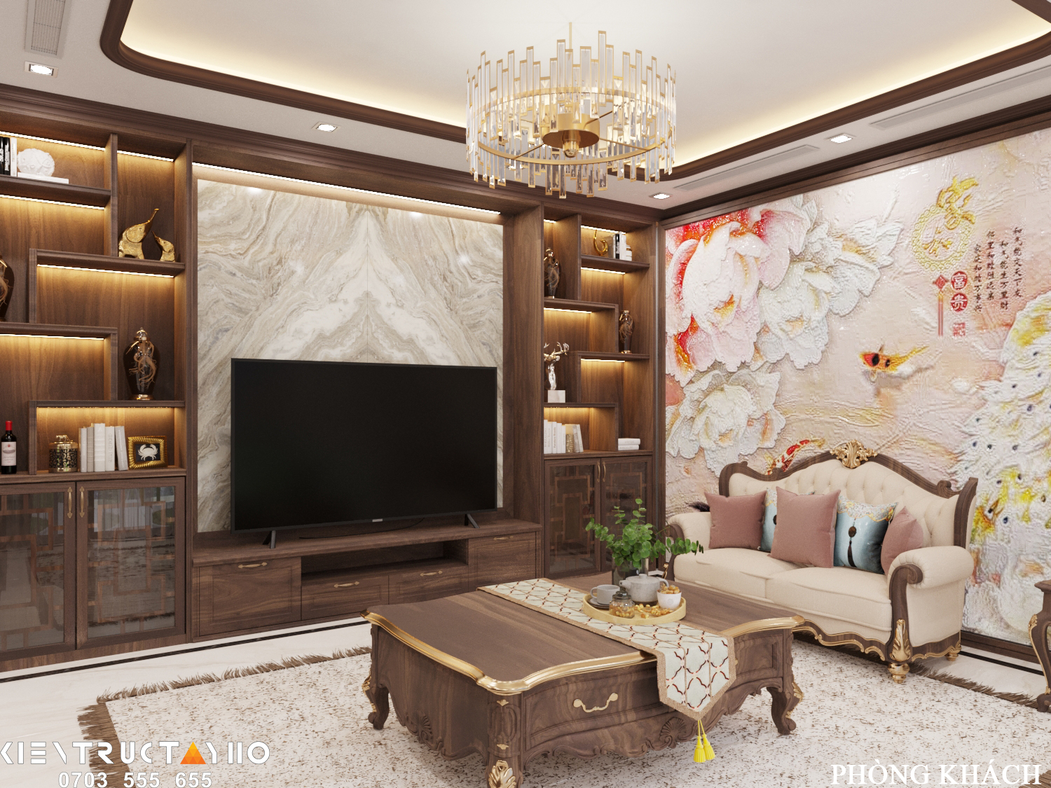 Interior design of Thuan Viet style villa by Tay Ho Furniture - Architizer