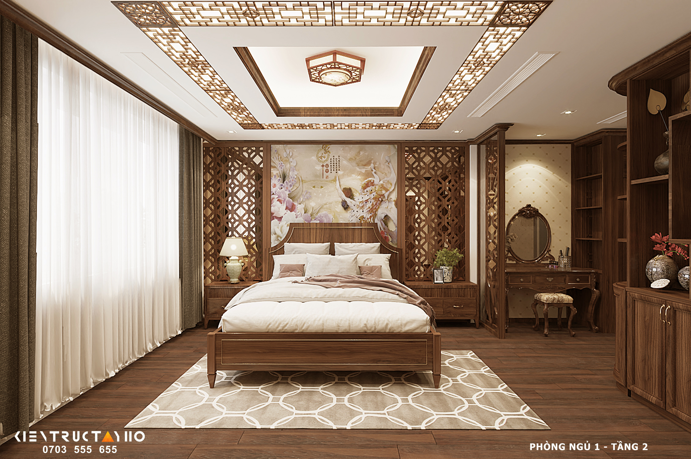 Interior design of Thuan Viet style villa by Tay Ho Furniture - Architizer