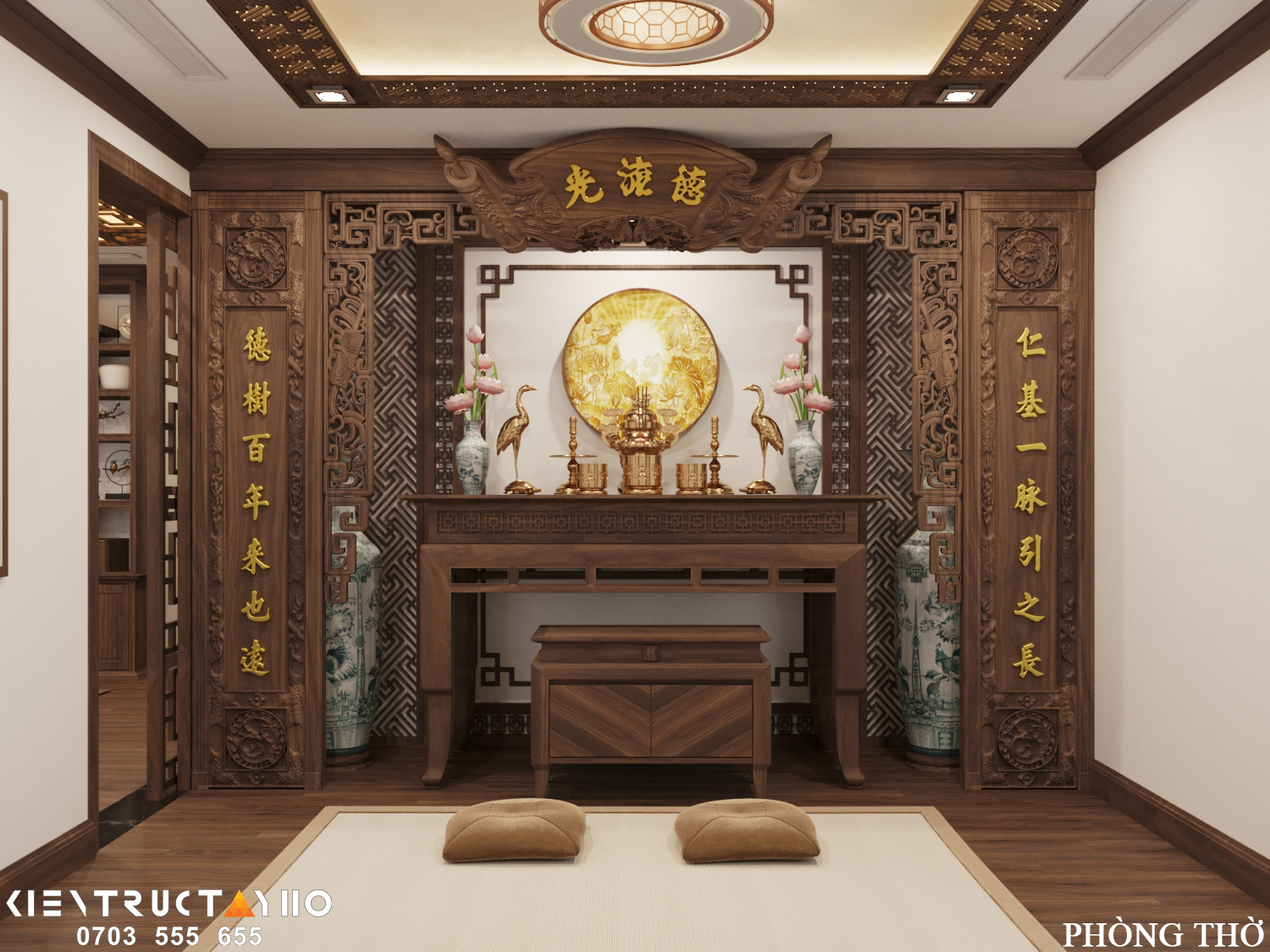 Interior design of Thuan Viet style villa by Tay Ho Furniture - Architizer