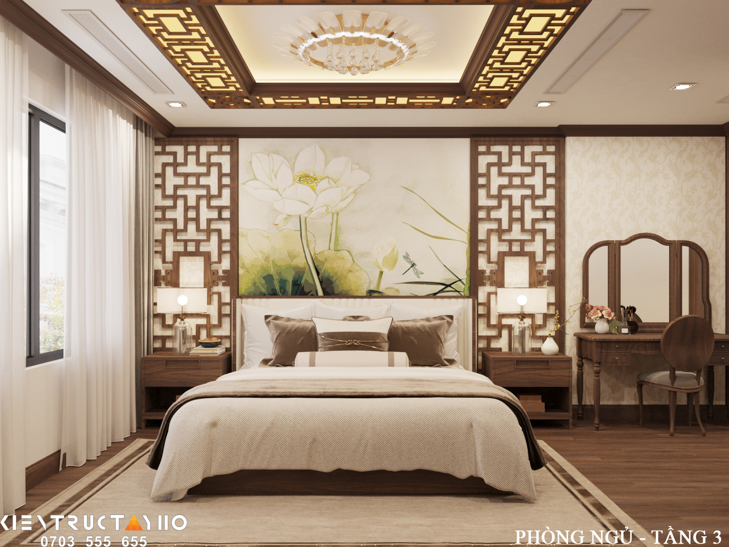 Interior design of Thuan Viet style villa by Tay Ho Furniture - Architizer