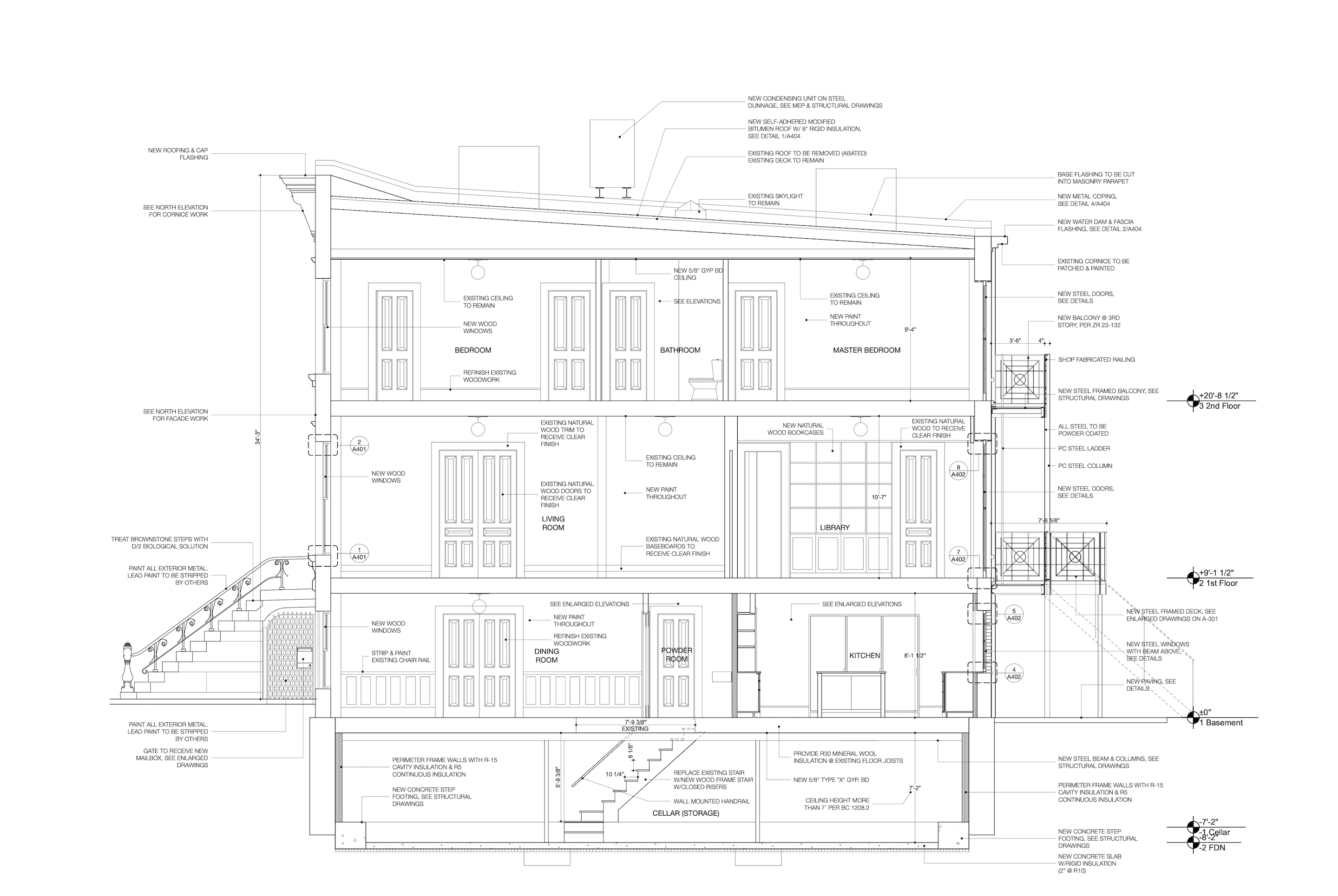 Park Slope Renovation by Krajewski Architect PLLC Architizer