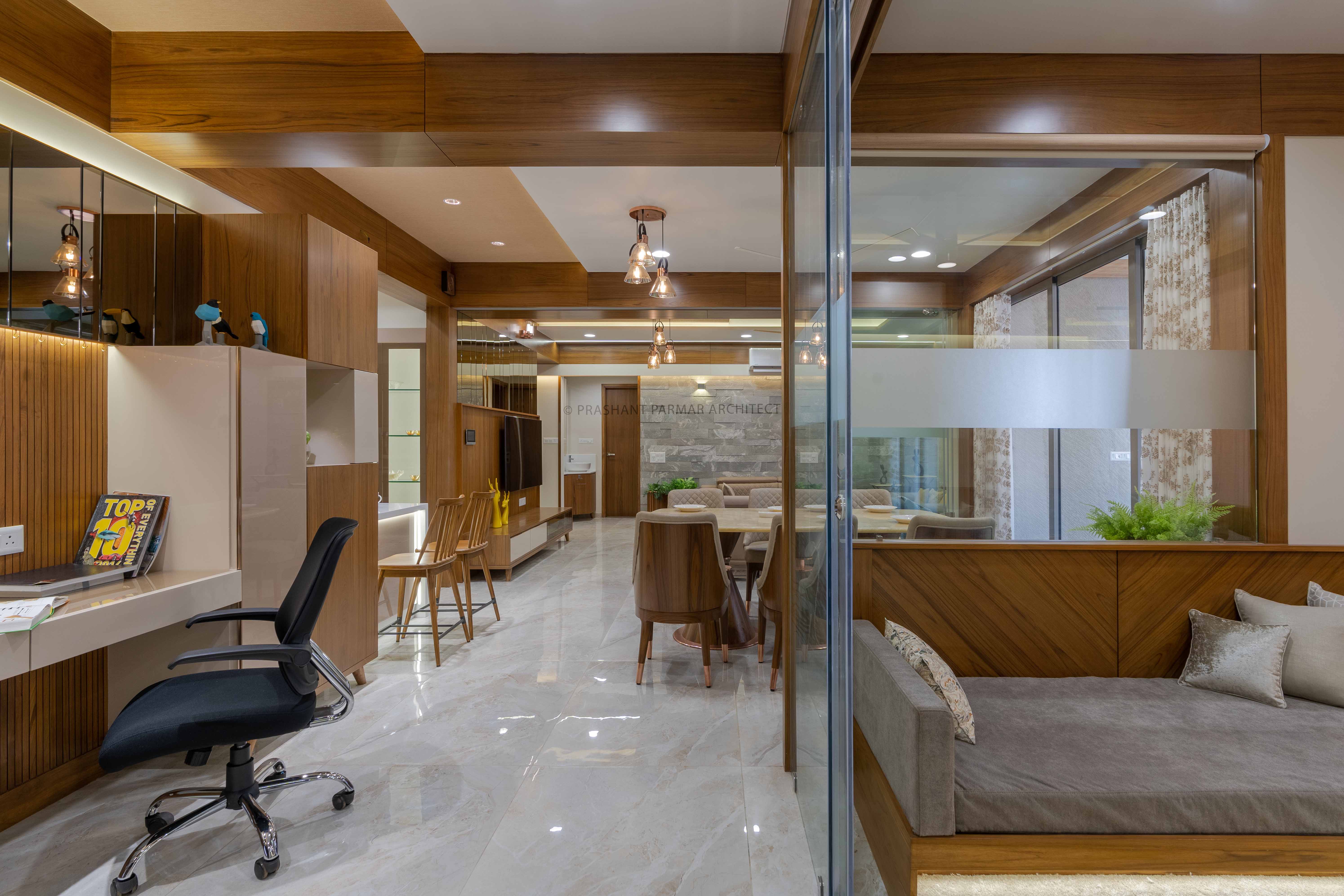 Interior Design of 4bhk Apartment at Vertis Tower by Prashant Parmar ...