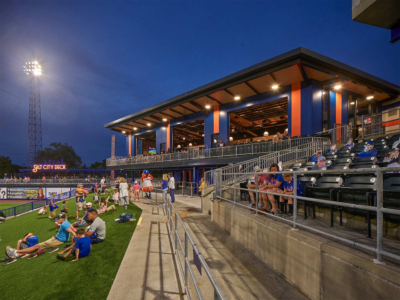 Syracuse Mets, NBT Bank Stadium Renovation by EwingCole Architizer