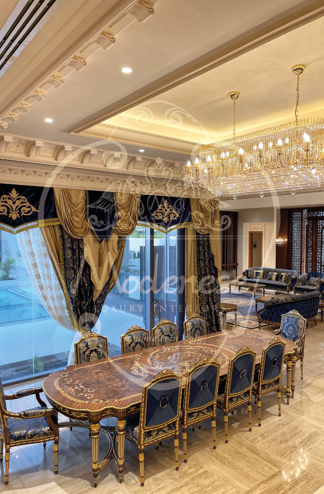 Bespoke Luxury Dining Room Interior by MODENESE Luxury Interiors ...