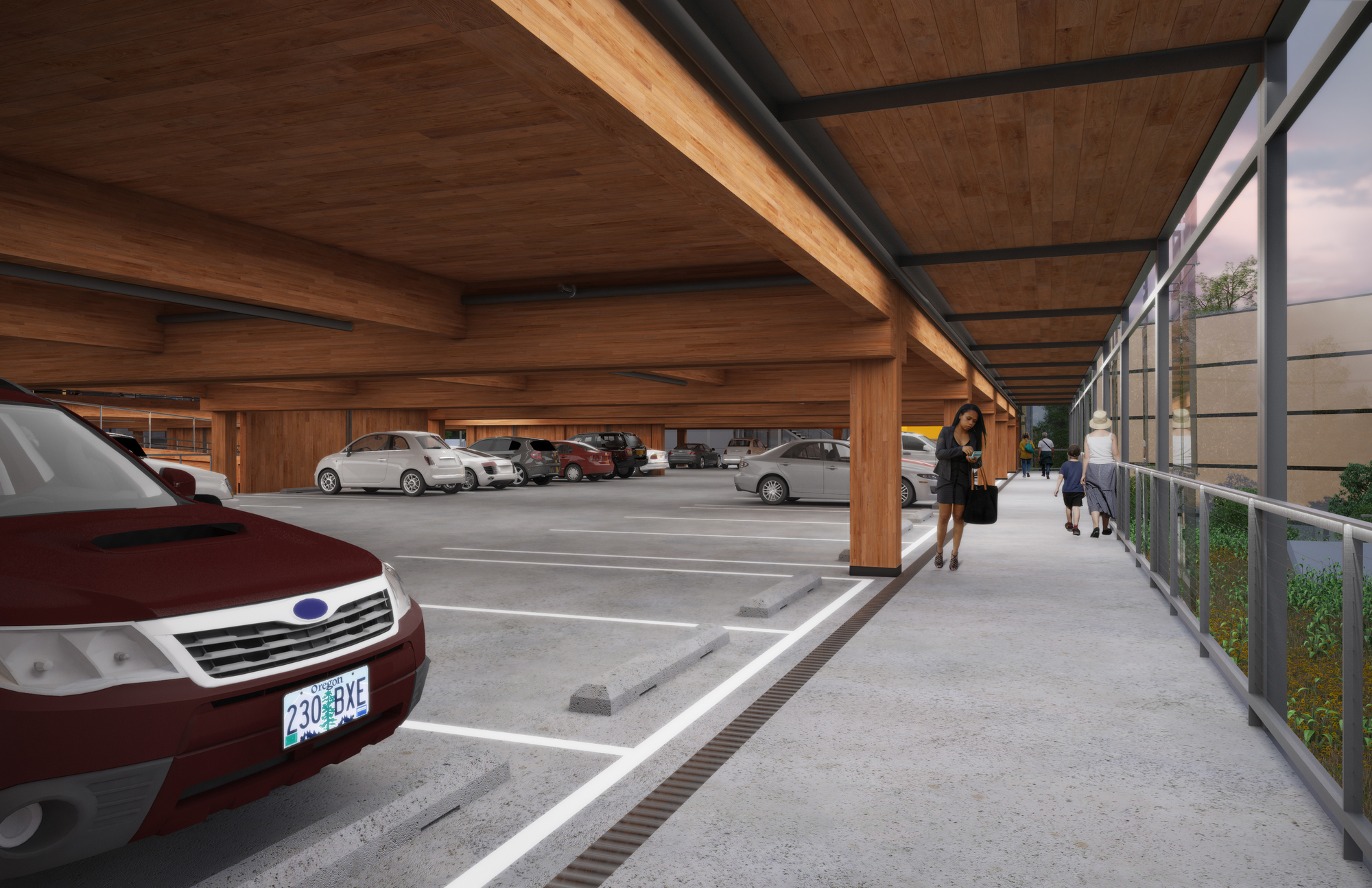 Glenwood CLT Parking Garage by SRG Partnership, Inc. Architizer