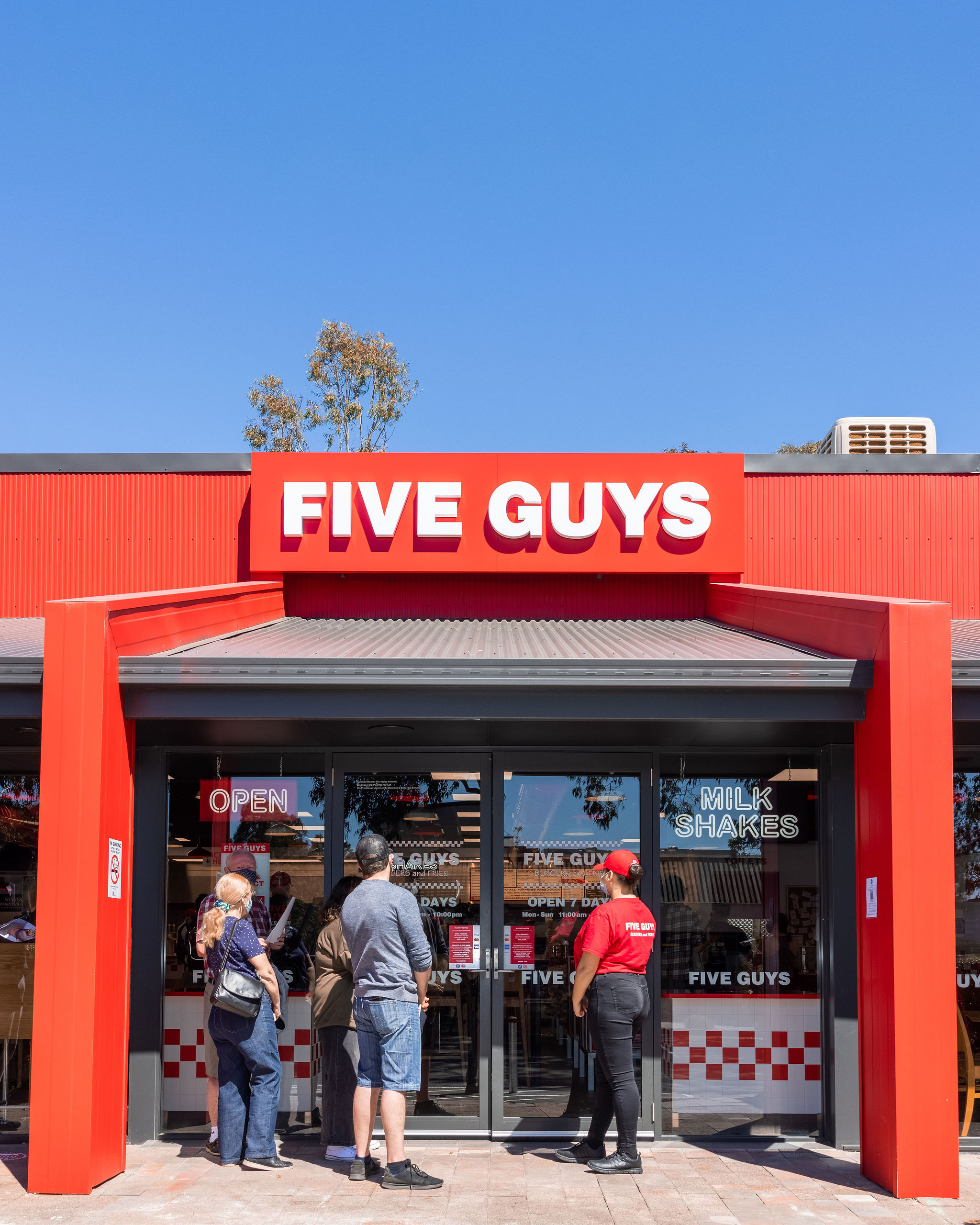 FIVE GUYS Penrith, Australia by COOOP. Architizer