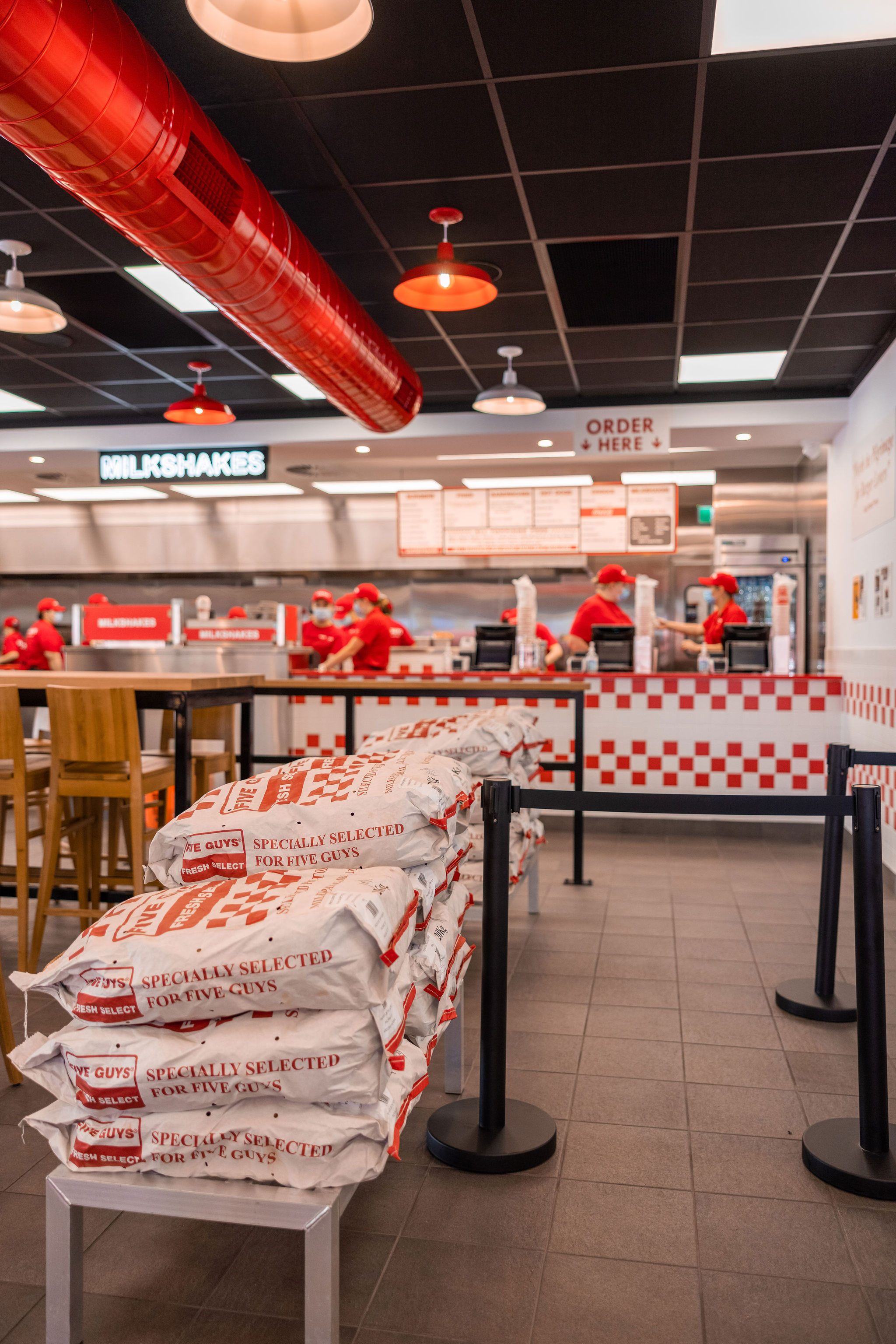 FIVE GUYS Penrith, Australia by COOOP. Architizer