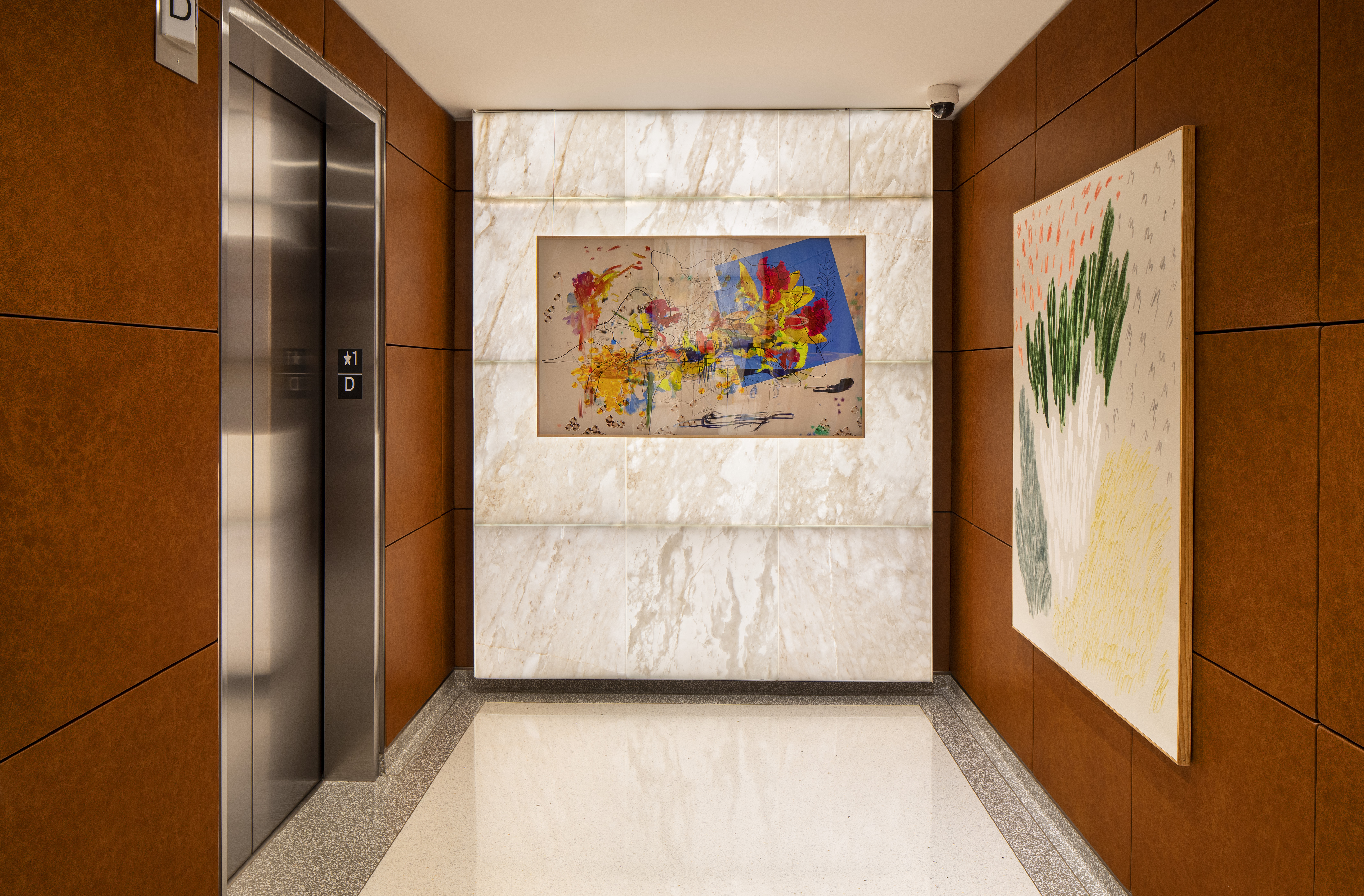 Four Seasons Private Residences Los Angeles | Backlit Onyx Interior ...