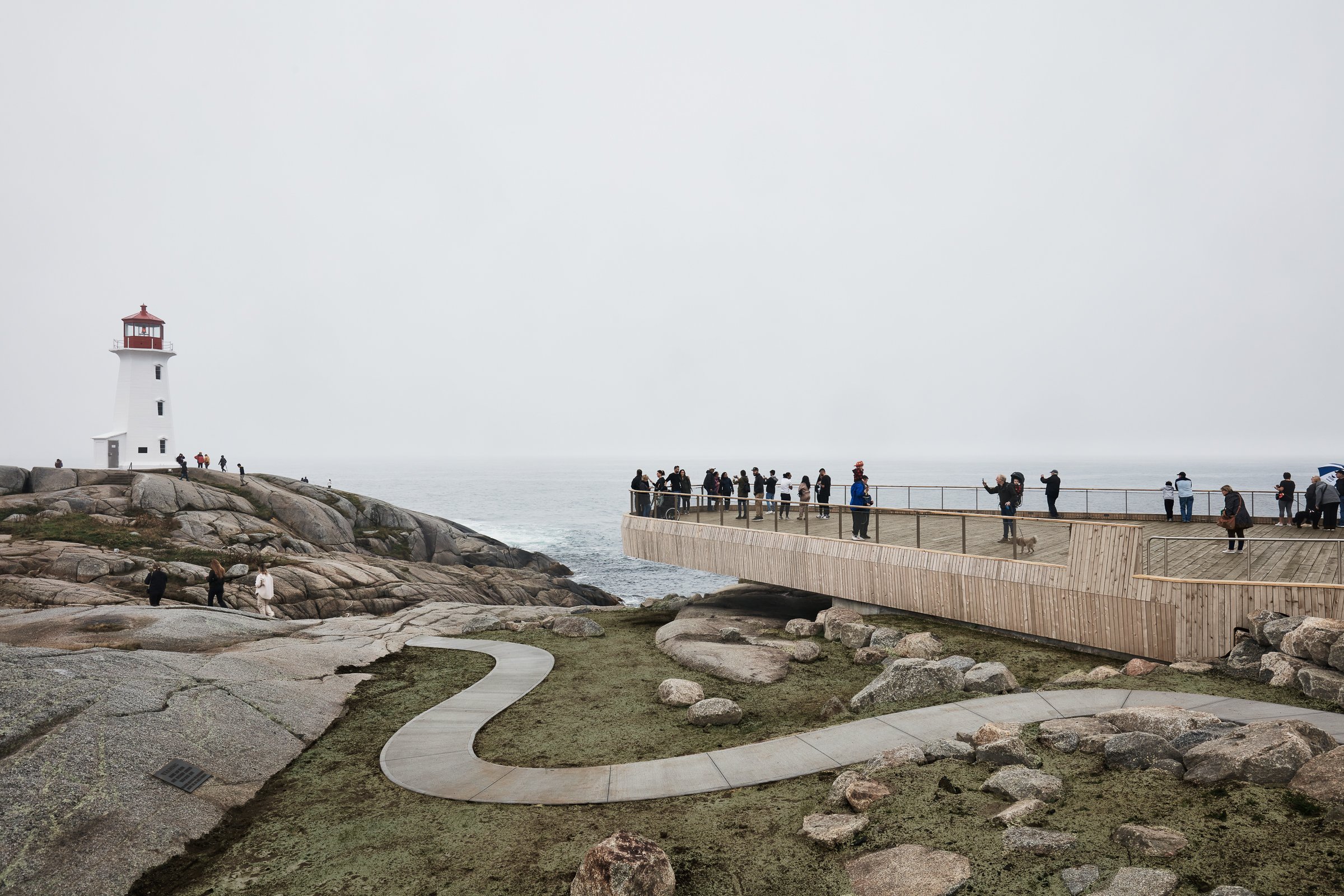 Peggy’s Cove Accessible Viewing Platform by Omar Gandhi Architects