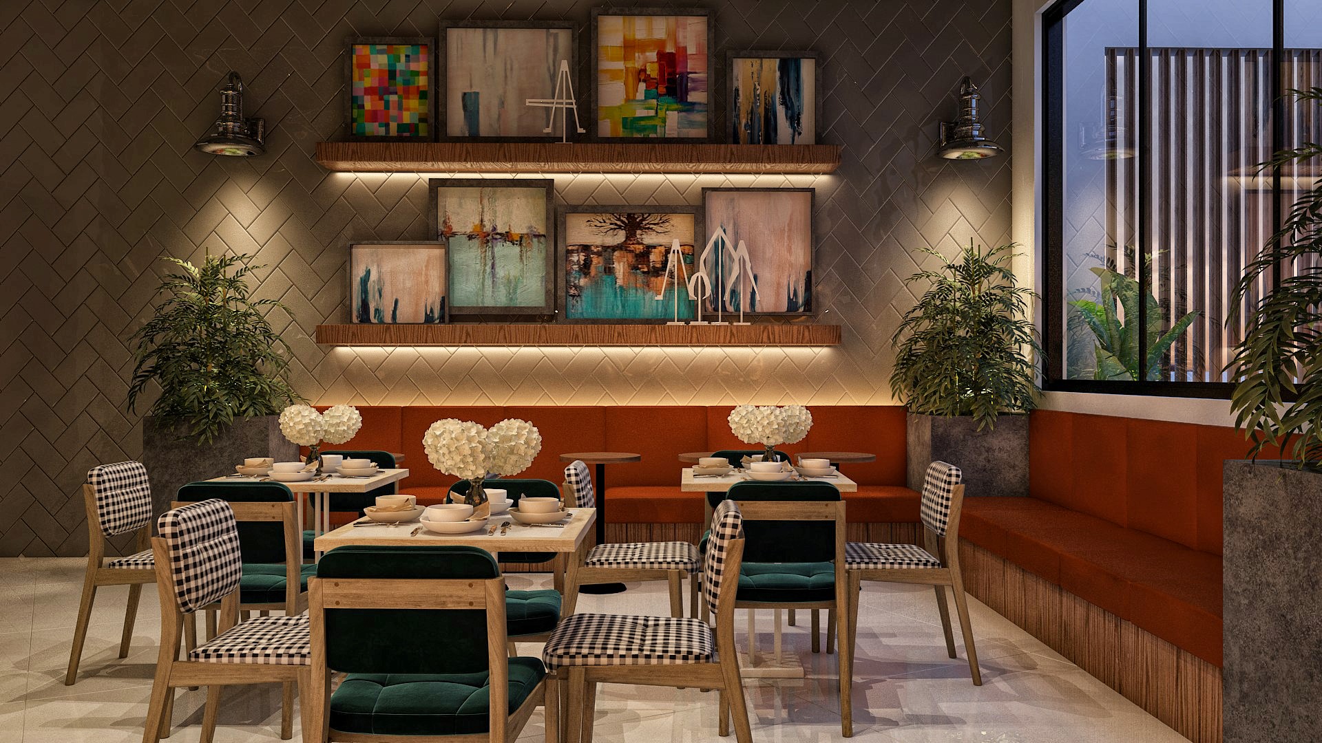 Idea 3400779: Cafe Restaurant Interior Design by Architecture Designing ...