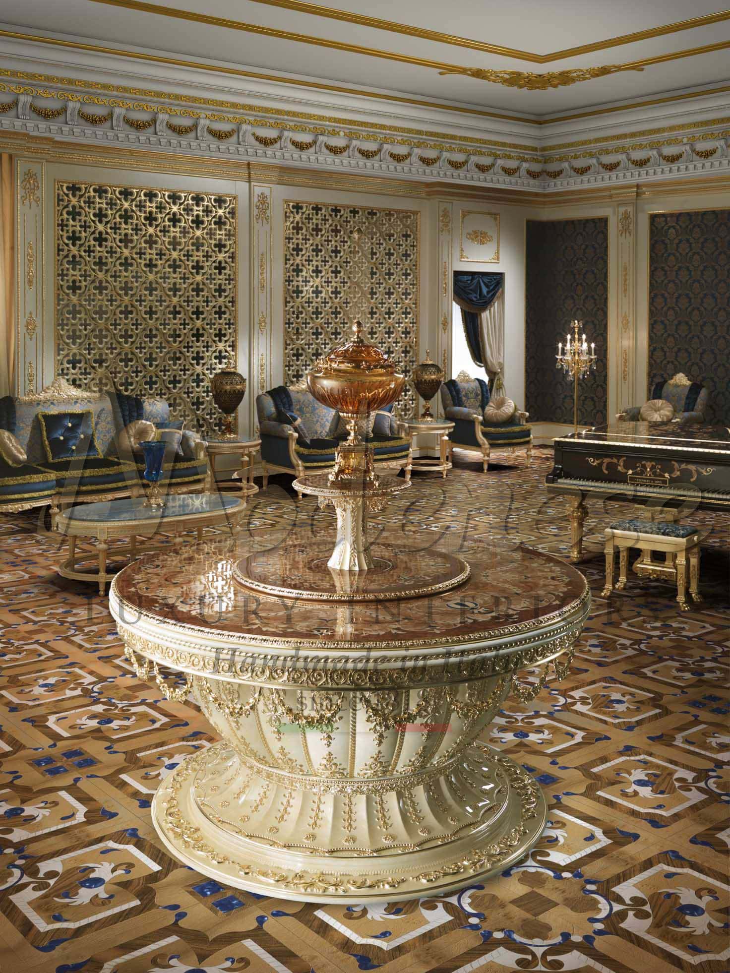 Amazing Villa Interior Design in Abu Dhabi by MODENESE Luxury Interiors ...