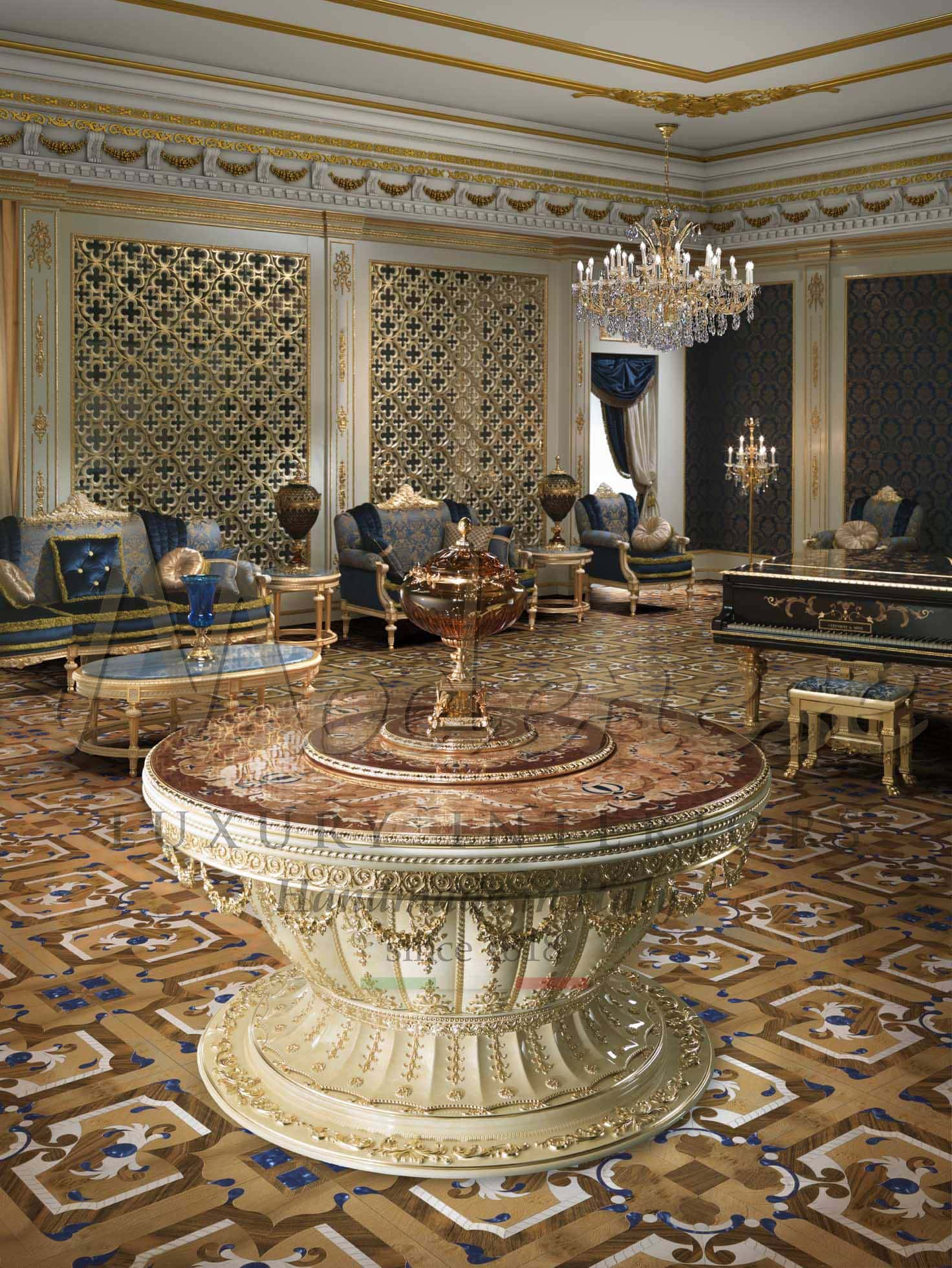 Amazing Villa Interior Design in Abu Dhabi by MODENESE Luxury Interiors ...