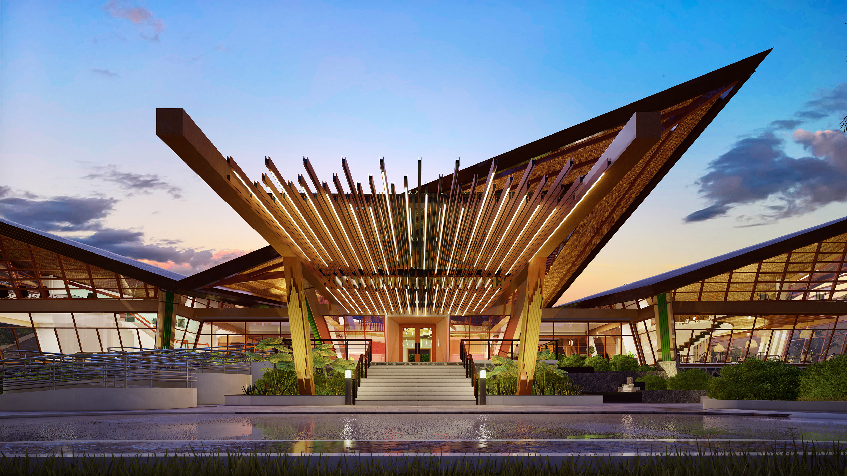 ''𝗨𝗡𝗙𝗜𝗡𝗜𝗦𝗛𝗘𝗗 𝗕𝗔𝗦𝗞𝗘𝗧'' (BOUTIQUE RESORT COMPLEX) by DST Design + Build