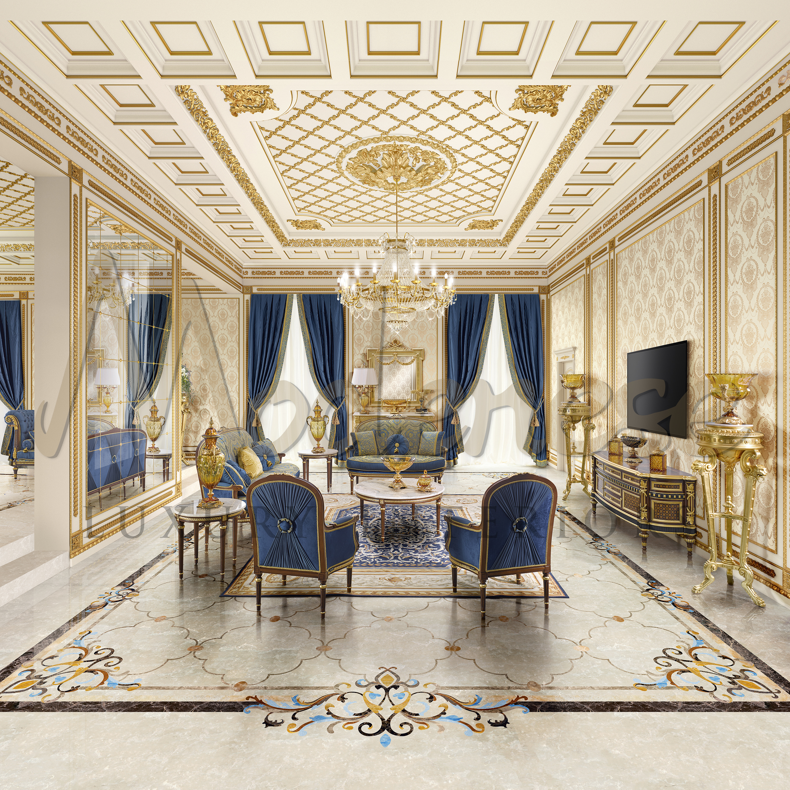Luxury House Interior Design Idea by MODENESE Luxury Interiors - Architizer