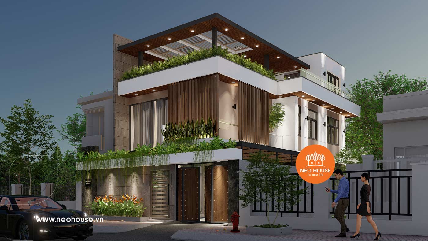 Những mẫu biệt thự 2 tầng hiện đại đẹp thiết kế sang trọng by NEOHouse ...