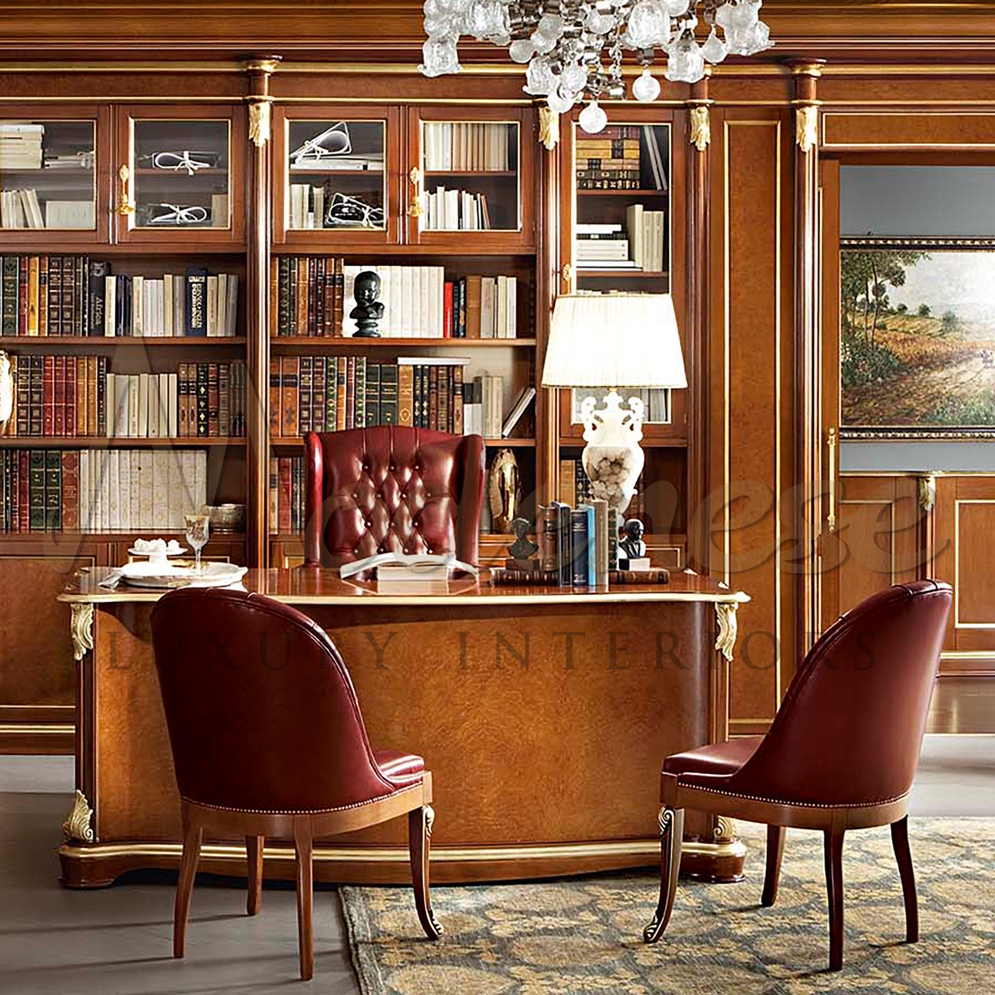 Classic Home Office Design by MODENESE Luxury Interiors - Architizer