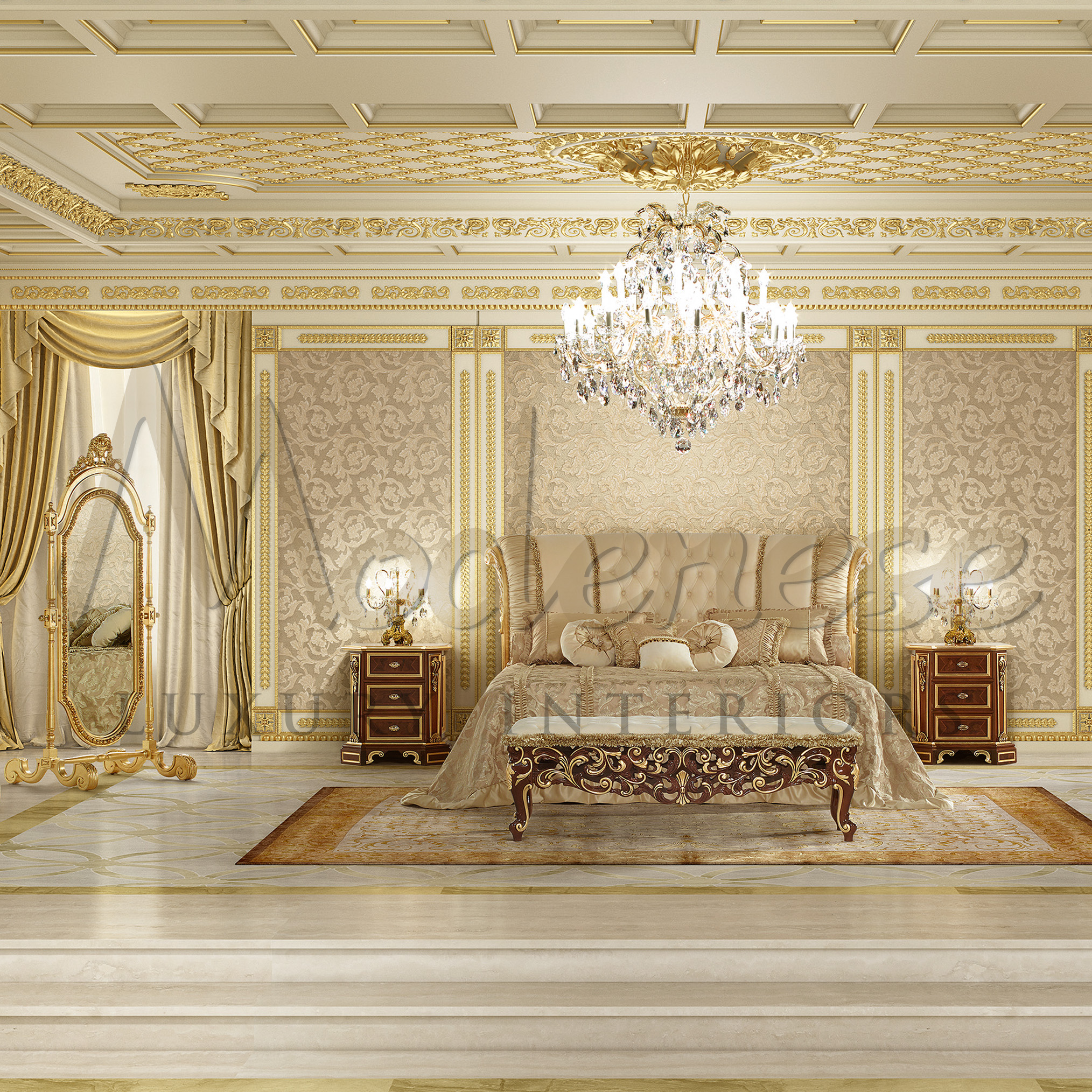 Luxury Furniture Design For Bedroom by MODENESE Luxury Interiors ...