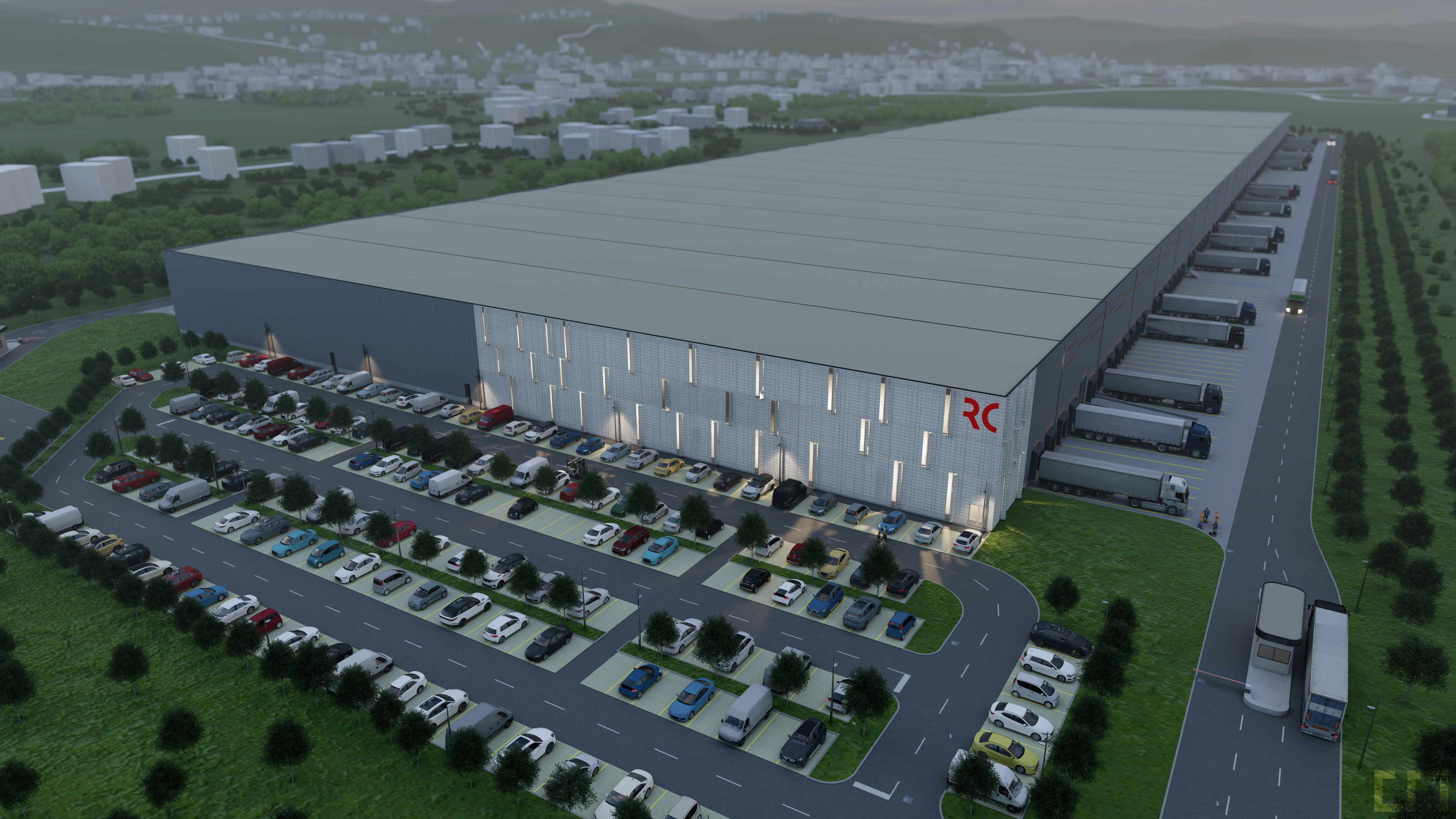 RC Zone Logistics Park by SIRRAH PROJEKT Architizer