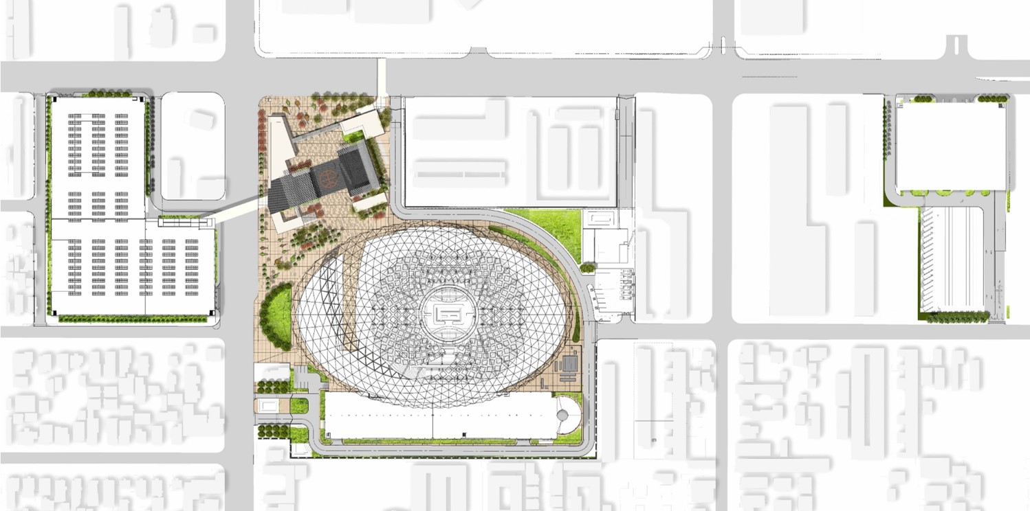 Idea 3454842 Intuit Dome by in Inglewood, United States Architizer