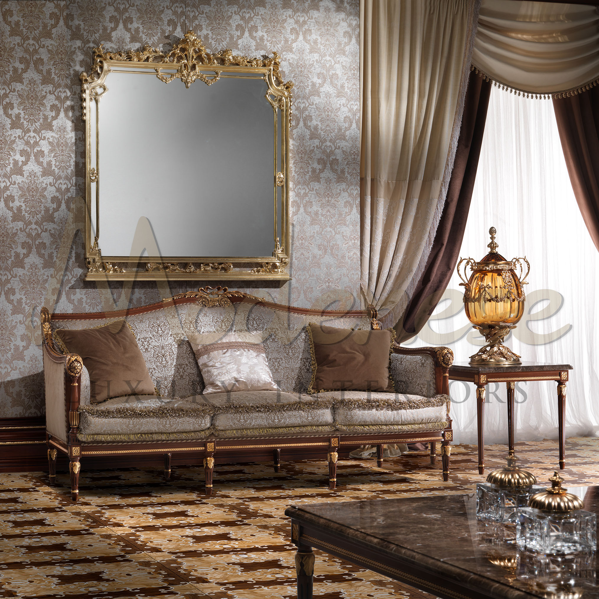 Interior design idea for the living room by MODENESE Luxury Interiors ...