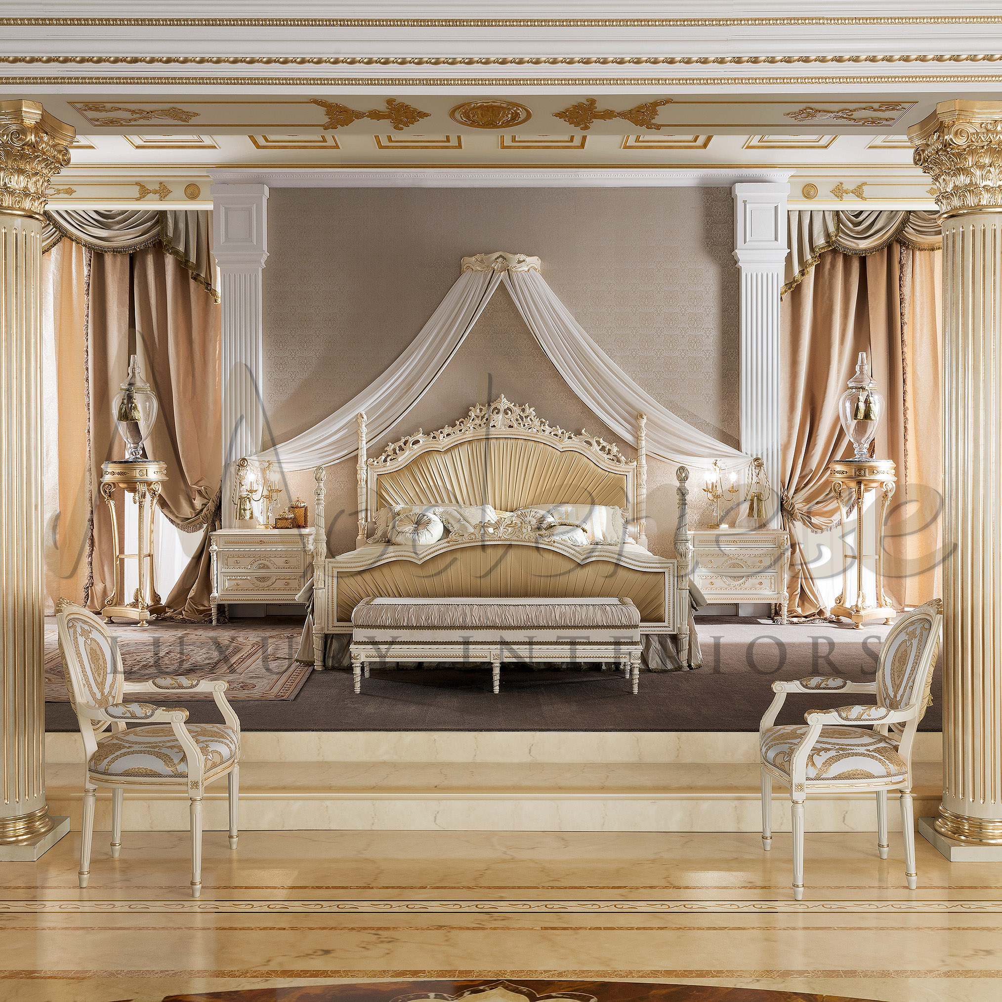 Exquisite Bedroom Interior Design by MODENESE Luxury Interiors - Architizer