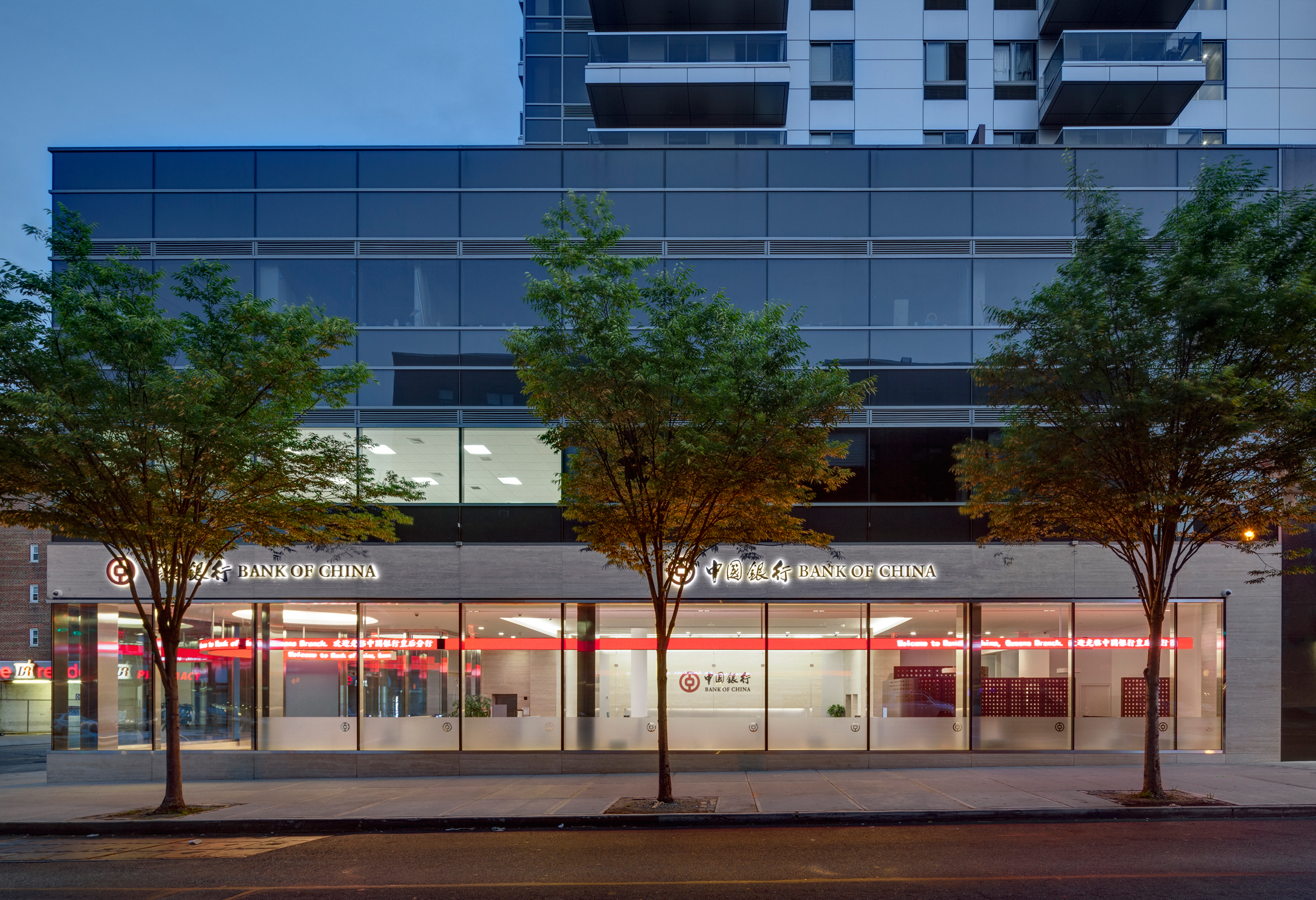 Bank of China, Flushing by PEI Architects Architizer