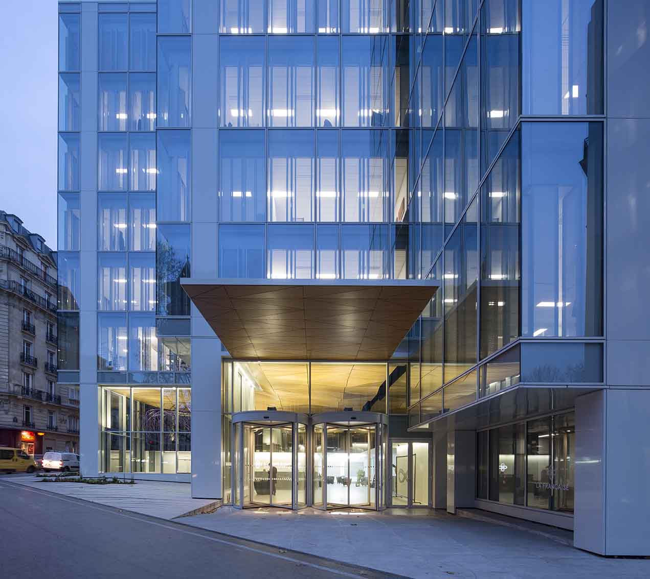 LA FRANÇAISE HEADQUARTERS, BOULEVARD RASPAIL by Franklin Azzi