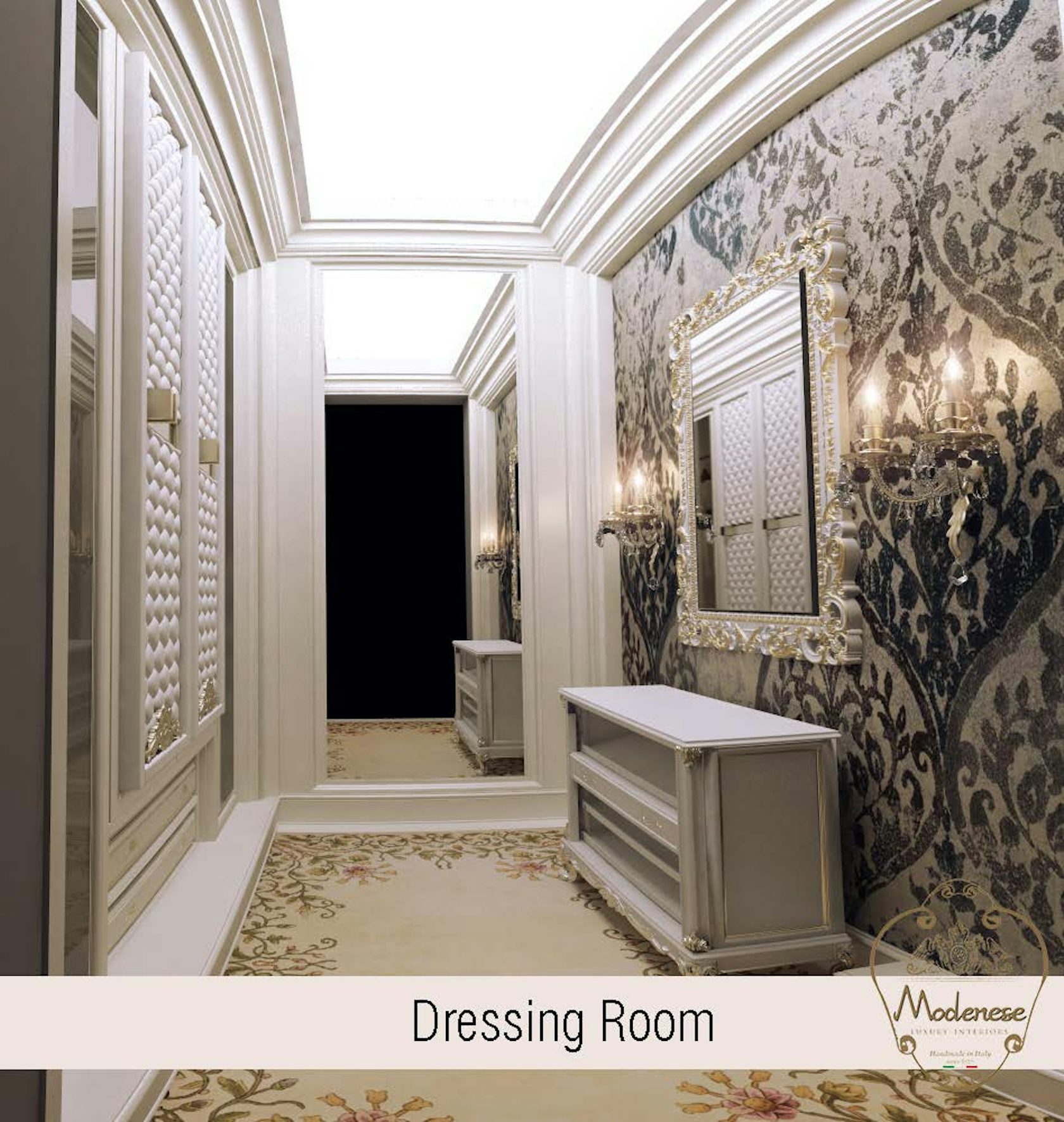 classic dressing room design