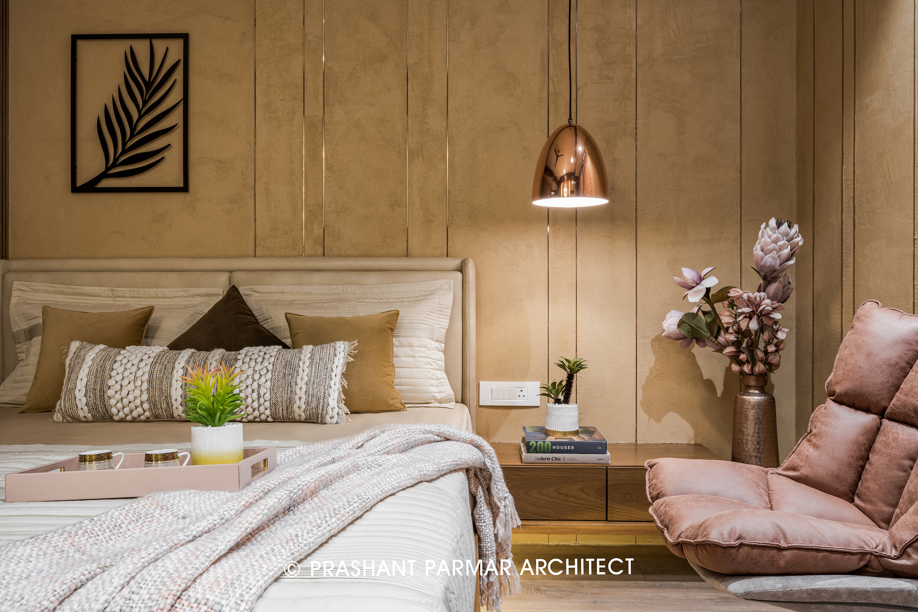 Apartment Interior At Swati Crimson In Ahmedabad by Prashant Parmar ...