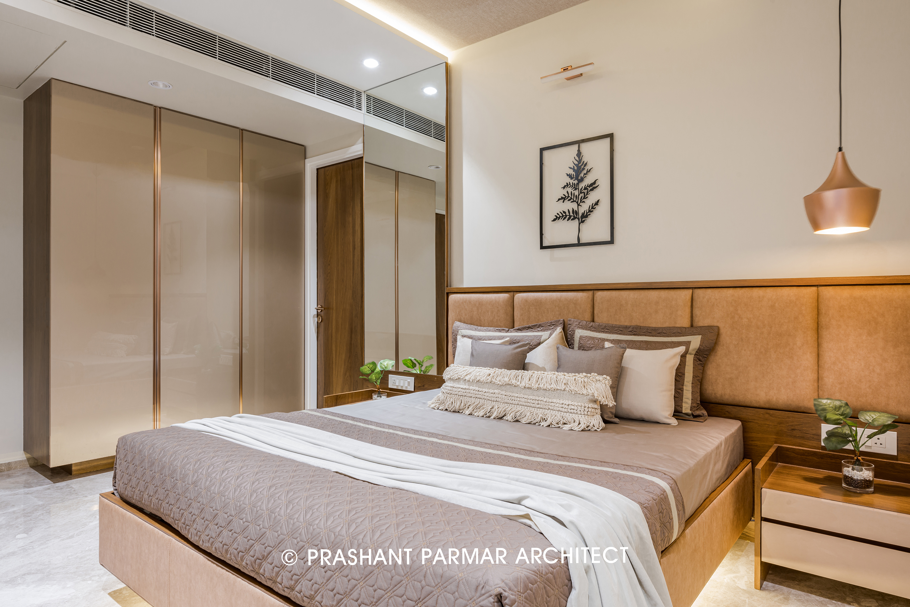 Apartment Interior At Swati Crimson In Ahmedabad by Prashant Parmar ...