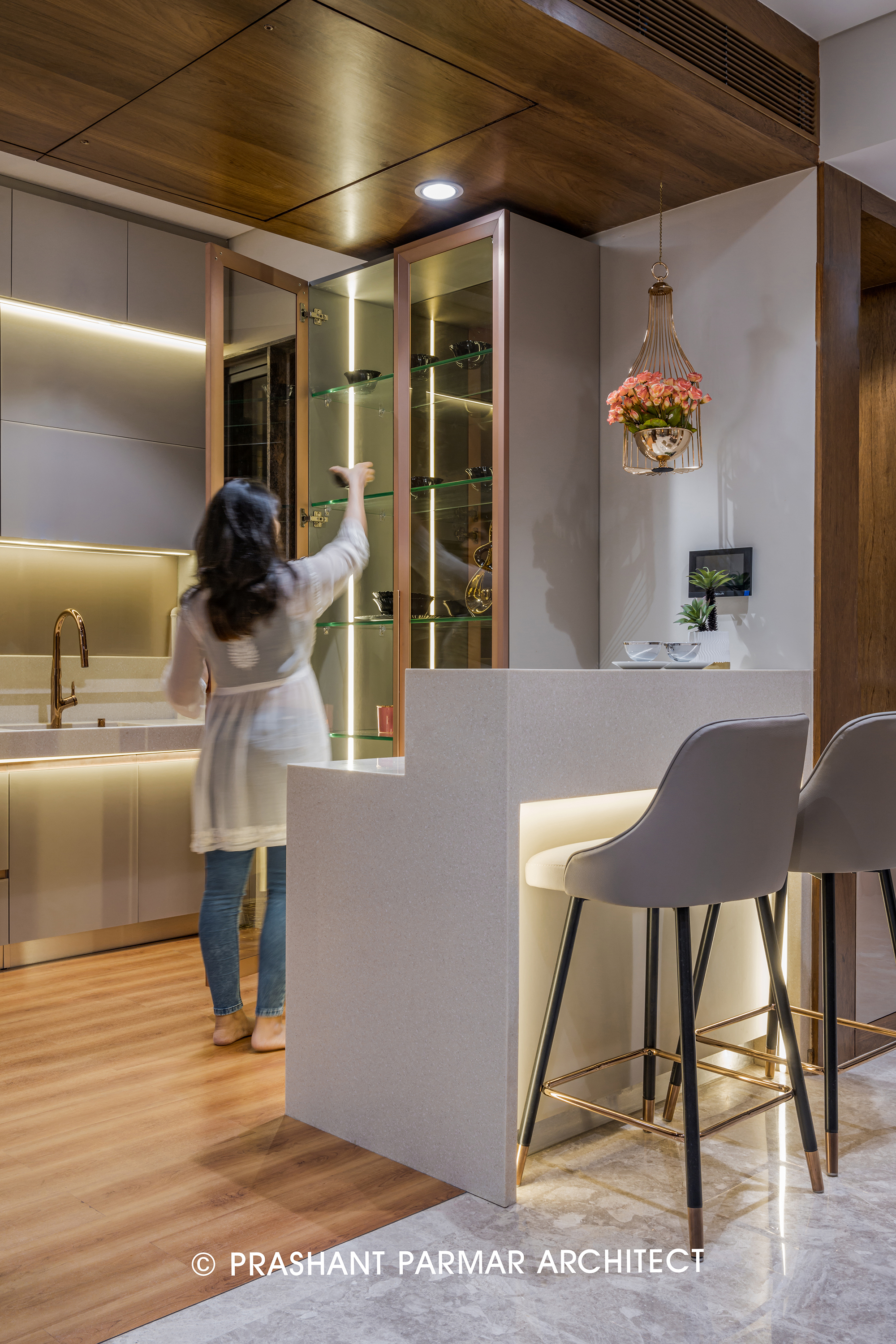Apartment Interior At Swati Crimson In Ahmedabad by Prashant Parmar ...