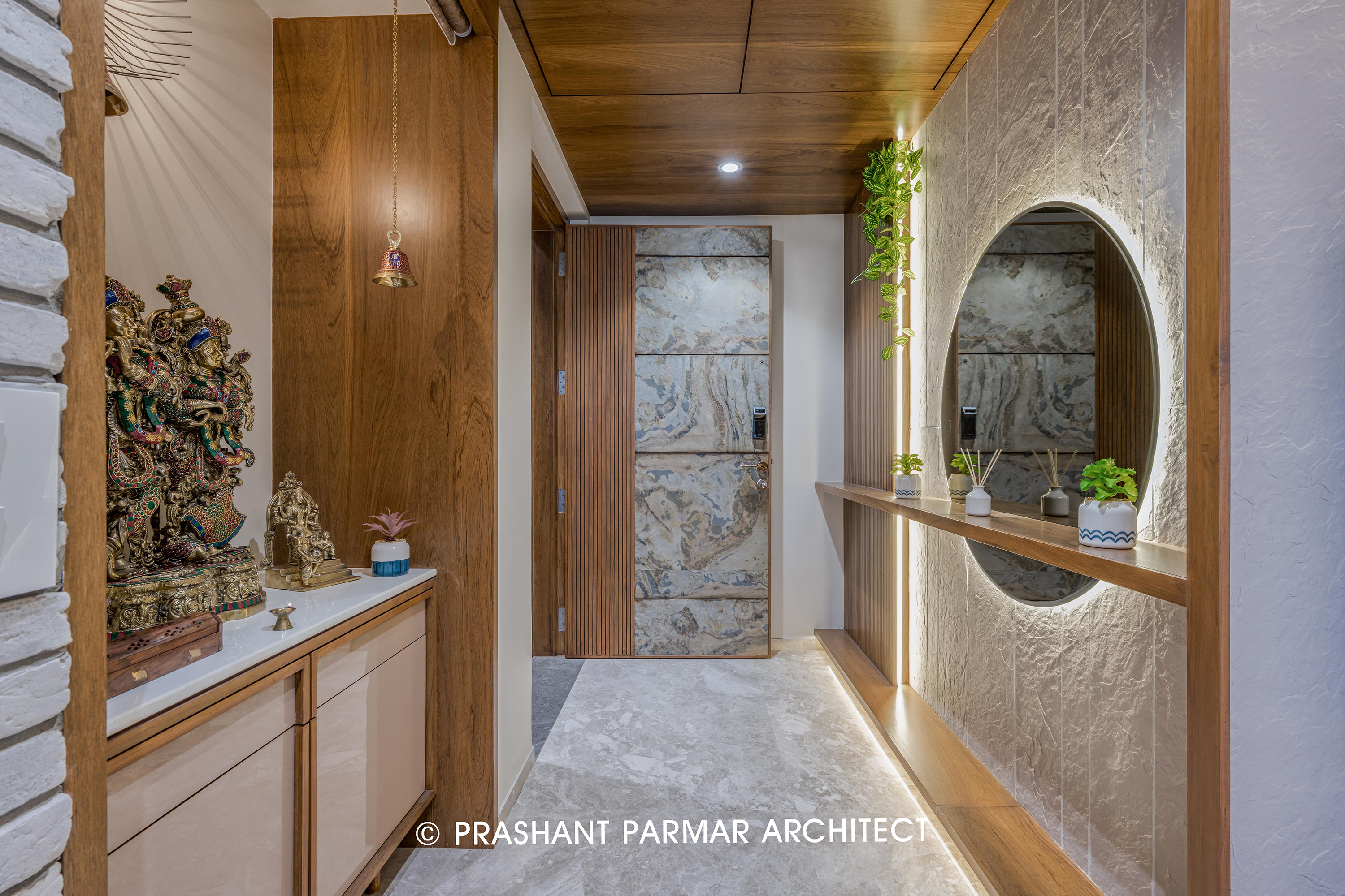 Apartment Interior At Swati Crimson In Ahmedabad by Prashant Parmar ...