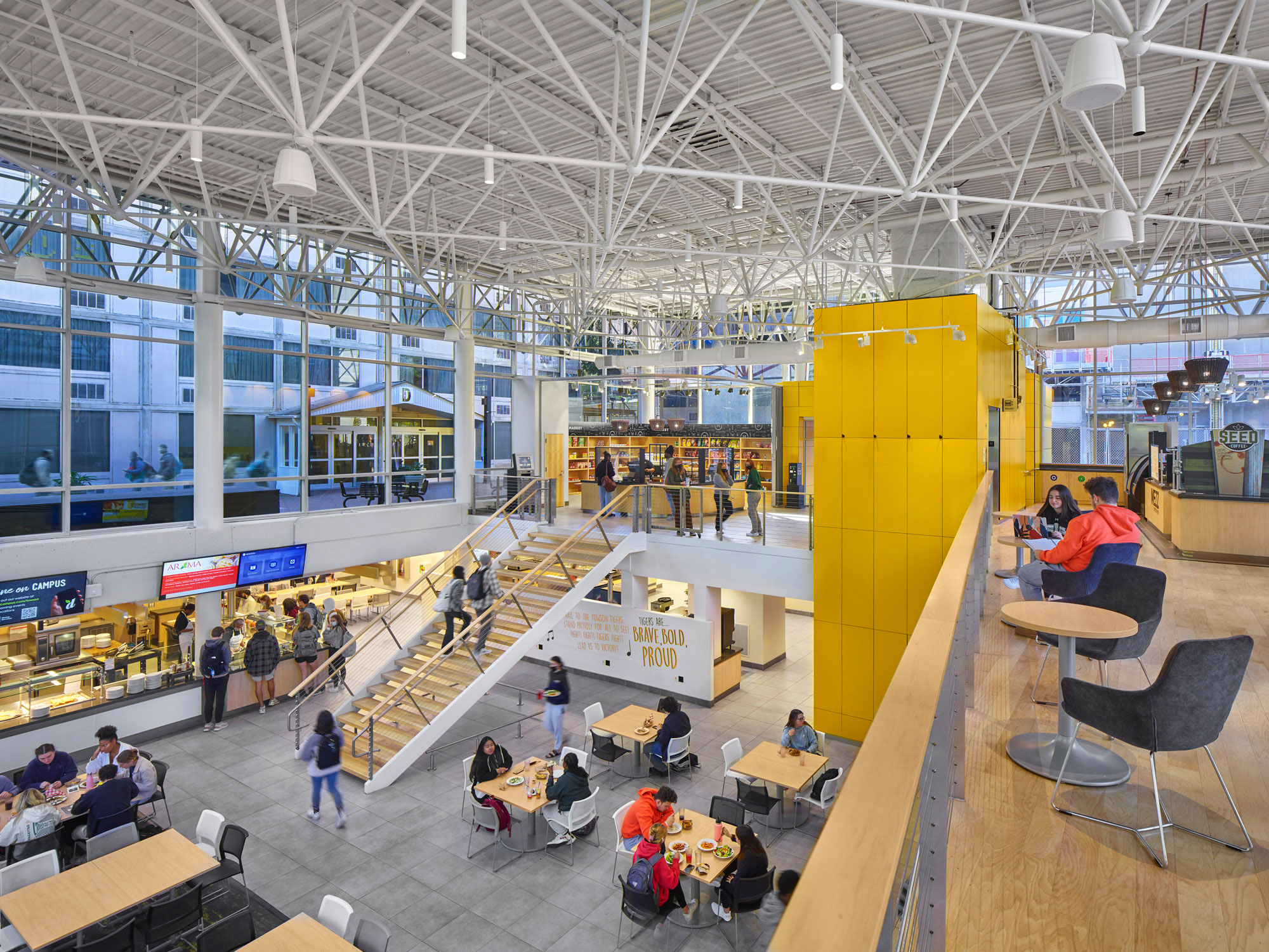 Towson University Glen Dining Hall By GWWO Architects - Architizer